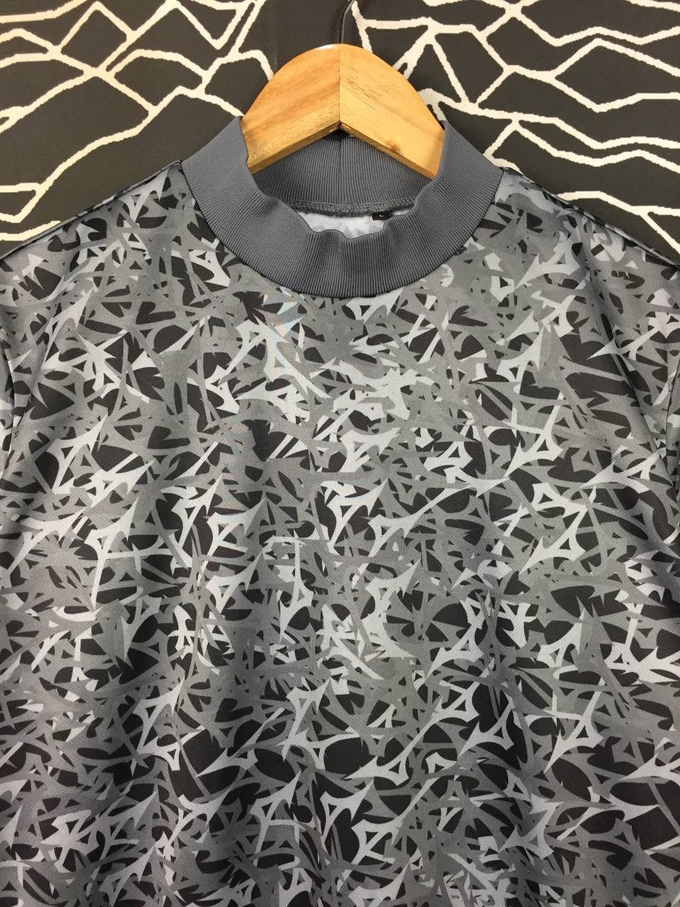 Mizuno Mizuno Golf Geometric Print Long Sleeve Training Top Size US M / EU 48-50 / 2 - 3 Thumbnail