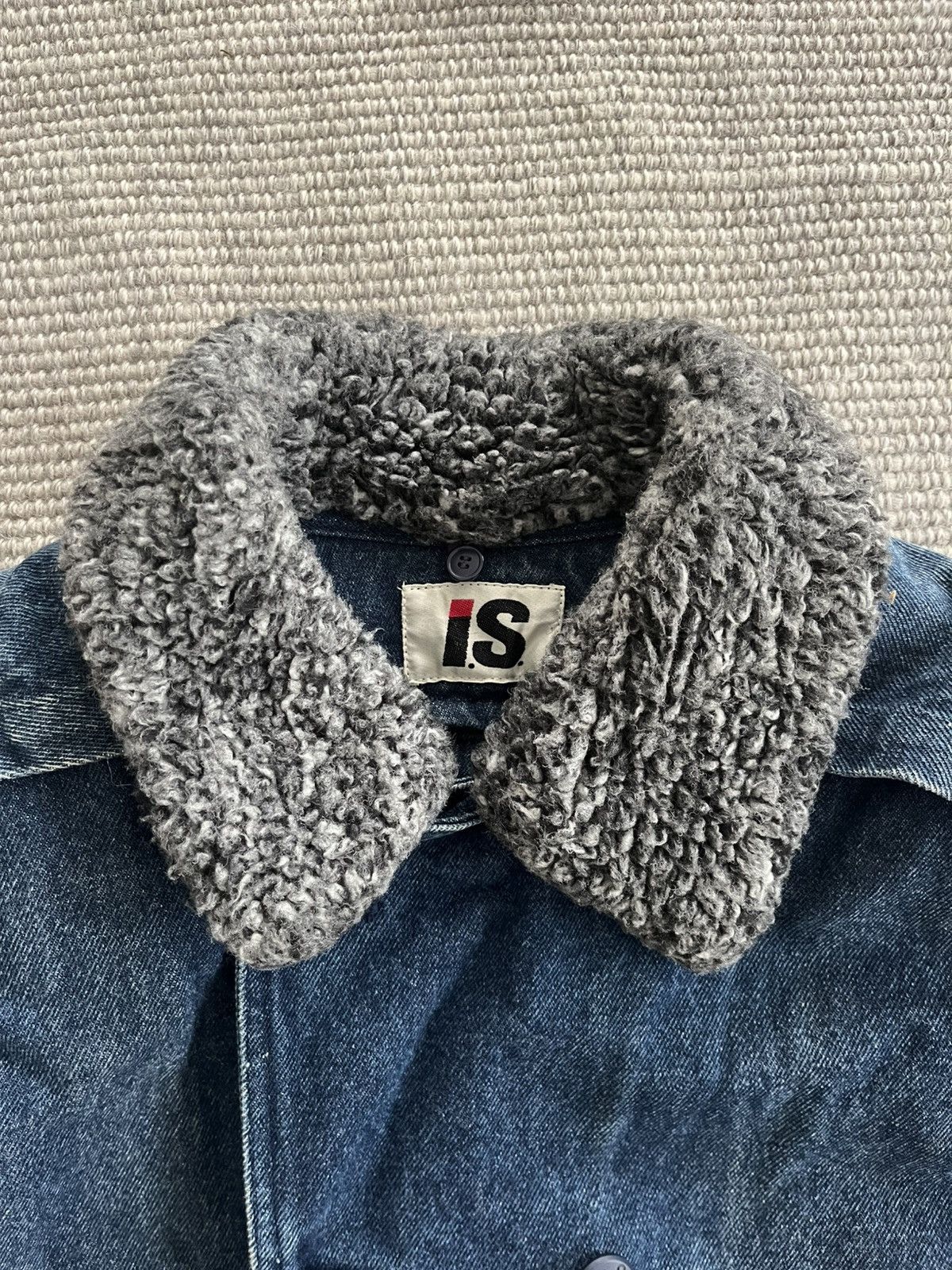 Issey Miyake Issey Miyake I.S Sport 80s Denim Jacket Size US L / EU 52-54 / 3 - 3 Thumbnail