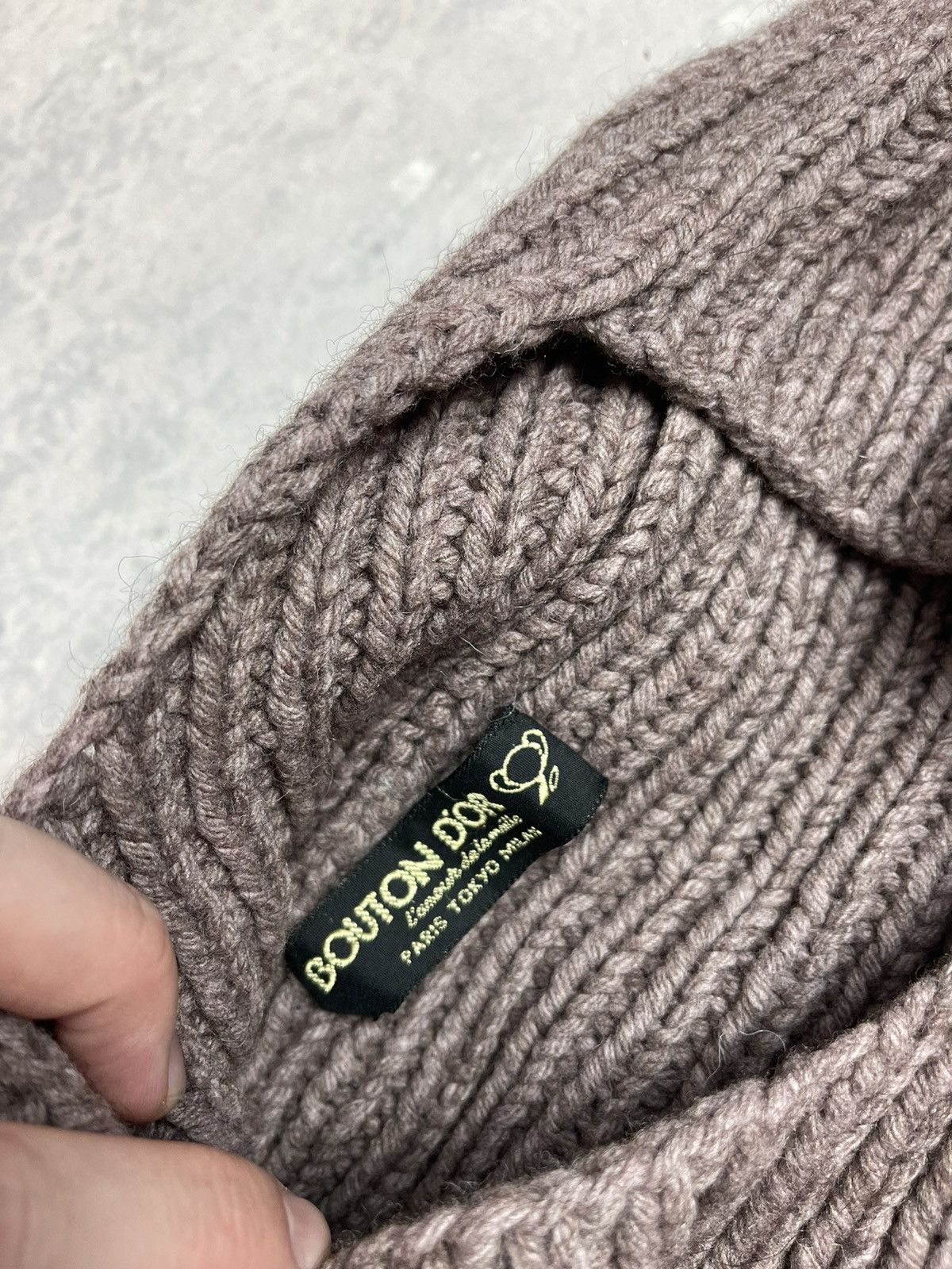 Japanese Brand × Vintage Vintage knit mask balaclava 00s Size ONE SIZE - 4 Thumbnail