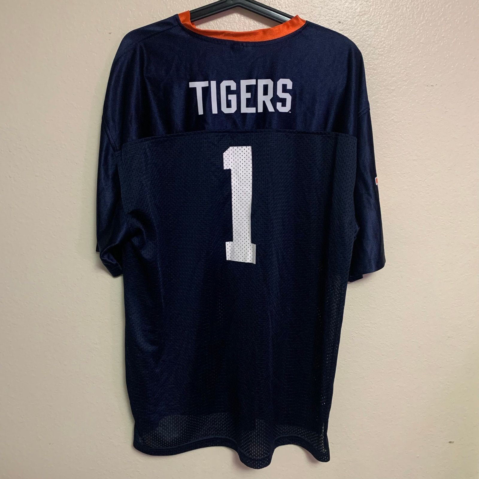 NCAA Auburn #1 Tigers Team Football Jersey Mens Size L Size US L / EU 52-54 / 3 - 6 Thumbnail
