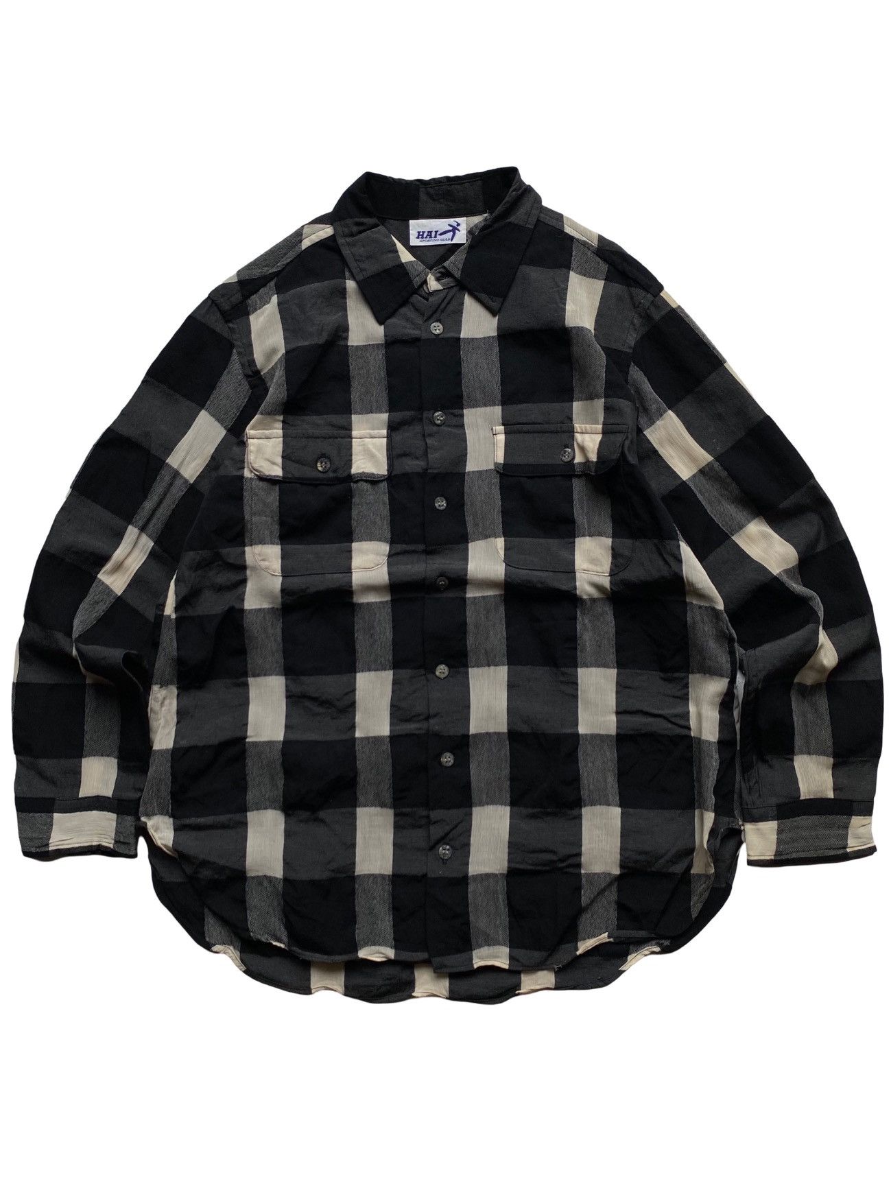Hai Sporting Gear HAI SPORTING GEAR by Issey Miyake Vintage Shirt Size US L / EU 52-54 / 3 - 1 Thumbnail