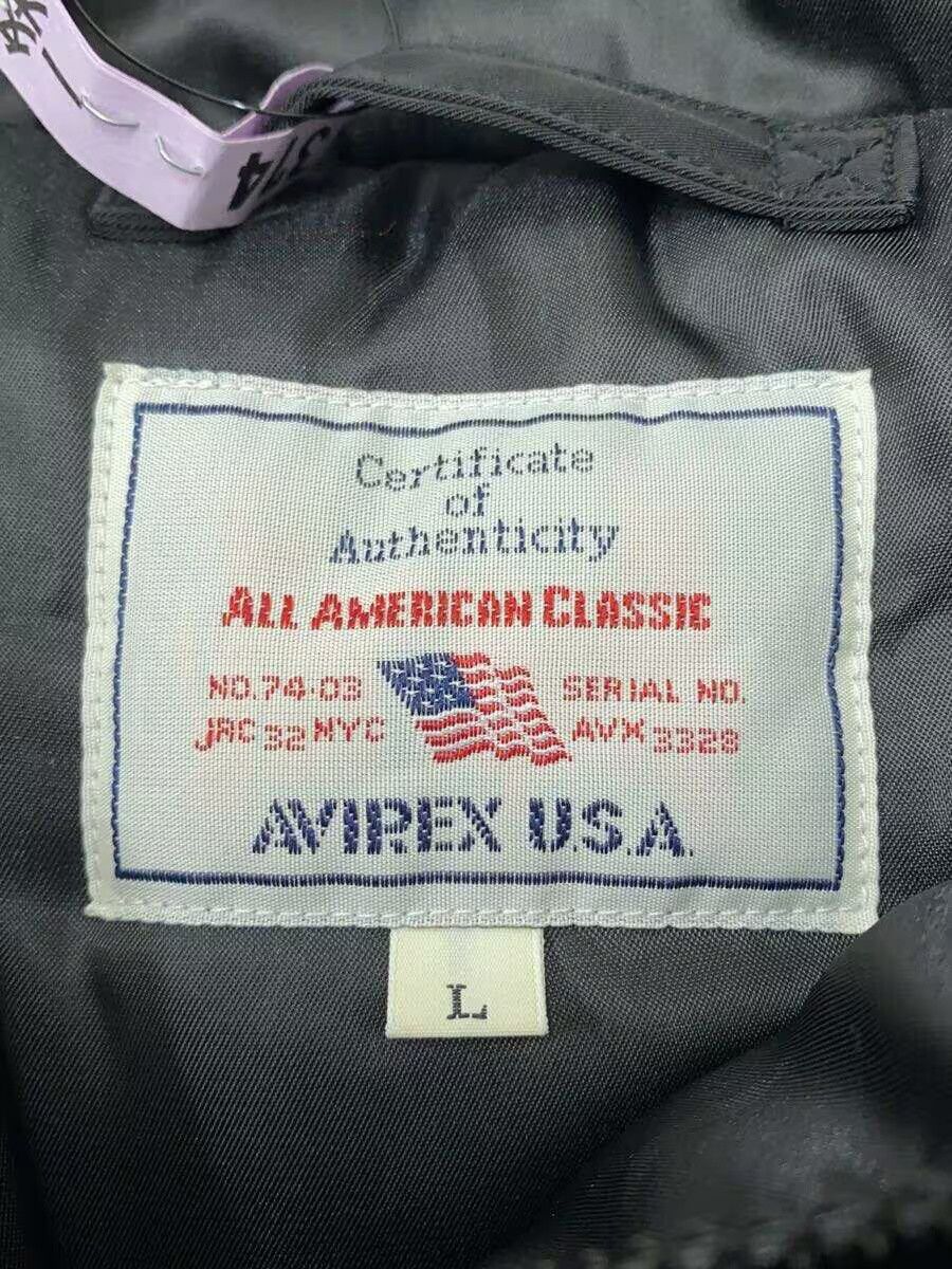 Avirex Avirex Polyester Flight Jacket Black Size US L / EU 52-54 / 3 - 3 Thumbnail