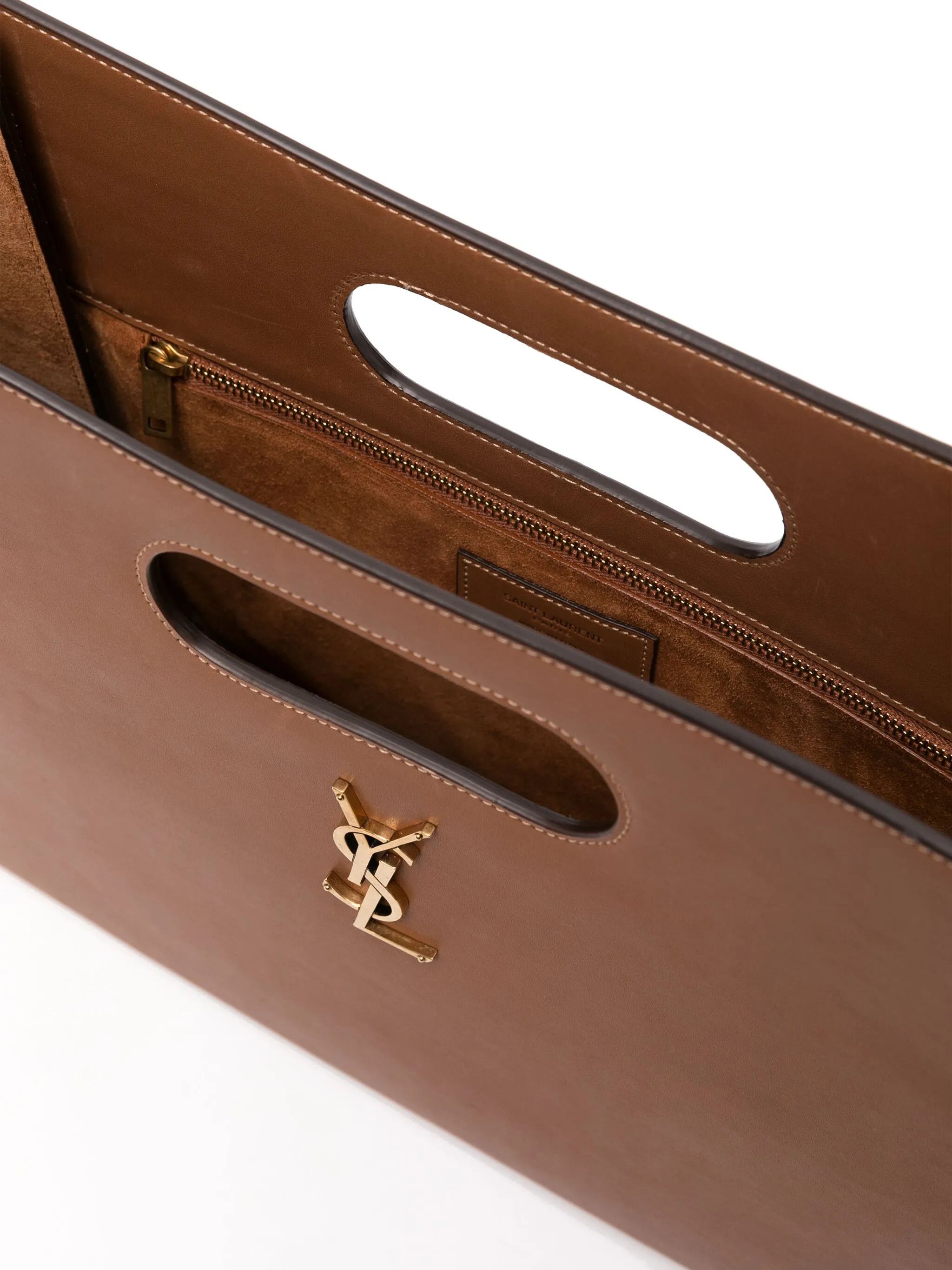 Saint Laurent Paris o1s1wg110725 Size: OS / Junon Tote Bag in Brown Size ONE SIZE - 5 Thumbnail