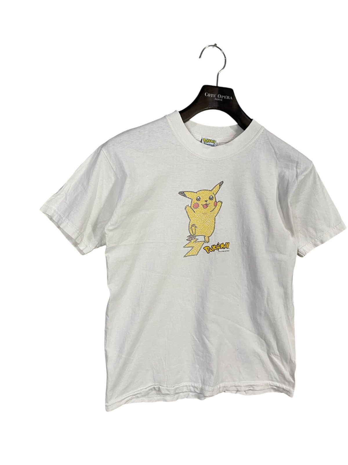 Nintendo Vintage 1999s nintendo pokemen pikachu rhinestone style Size US L / EU 52-54 / 3 - 2 Thumbnail