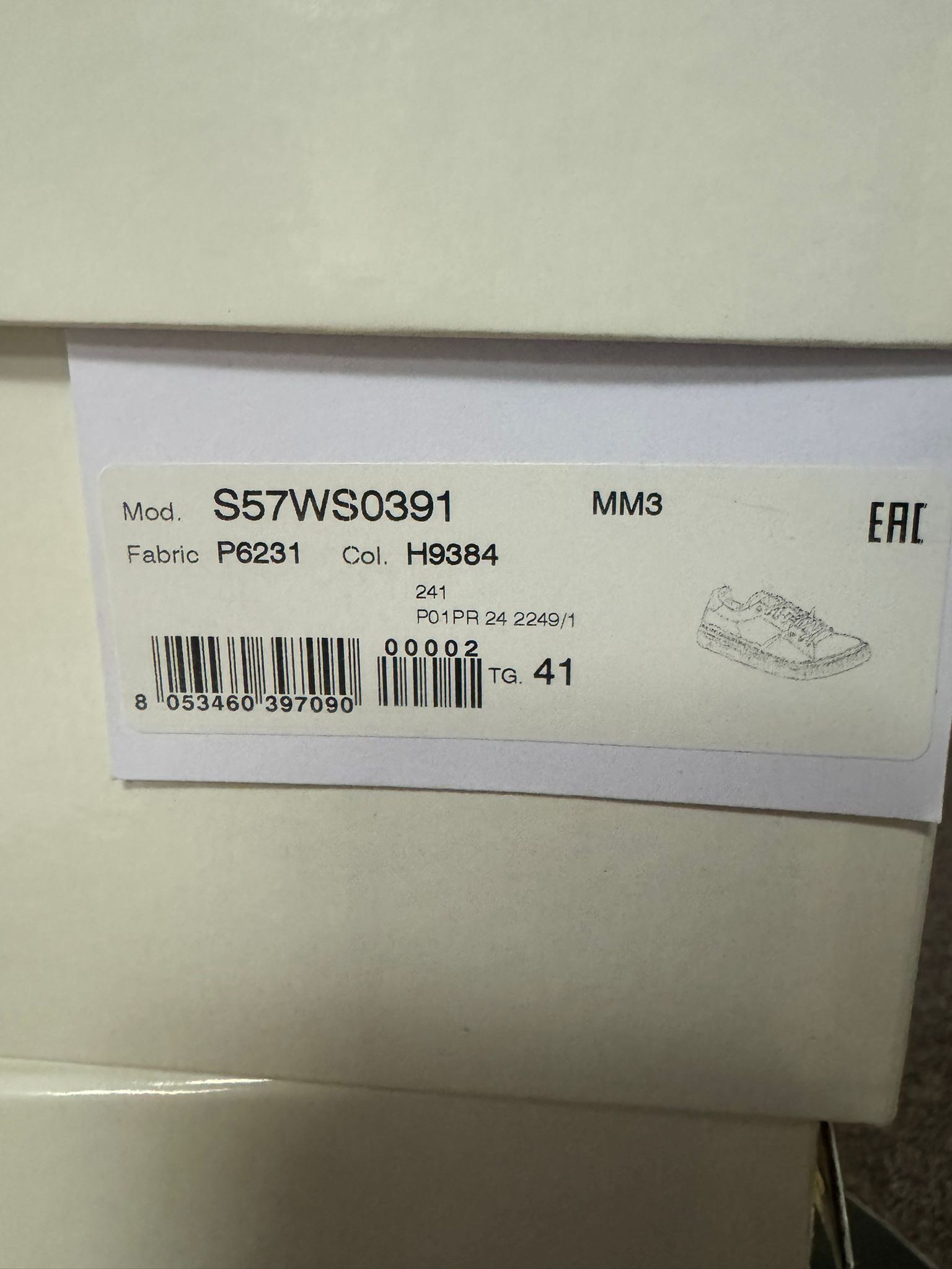 Maison Margiela o1rshd1 Q:3 / Low-Top Sneakers in Multicolor Size US 8 / EU 41 - 25 Thumbnail