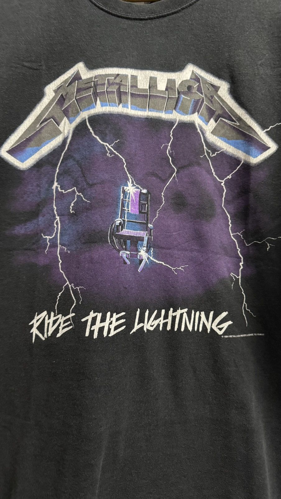 Band Tees × Metallica × Vintage Vintage Metallica Lighting Size US L / EU 52-54 / 3 - 3 Thumbnail