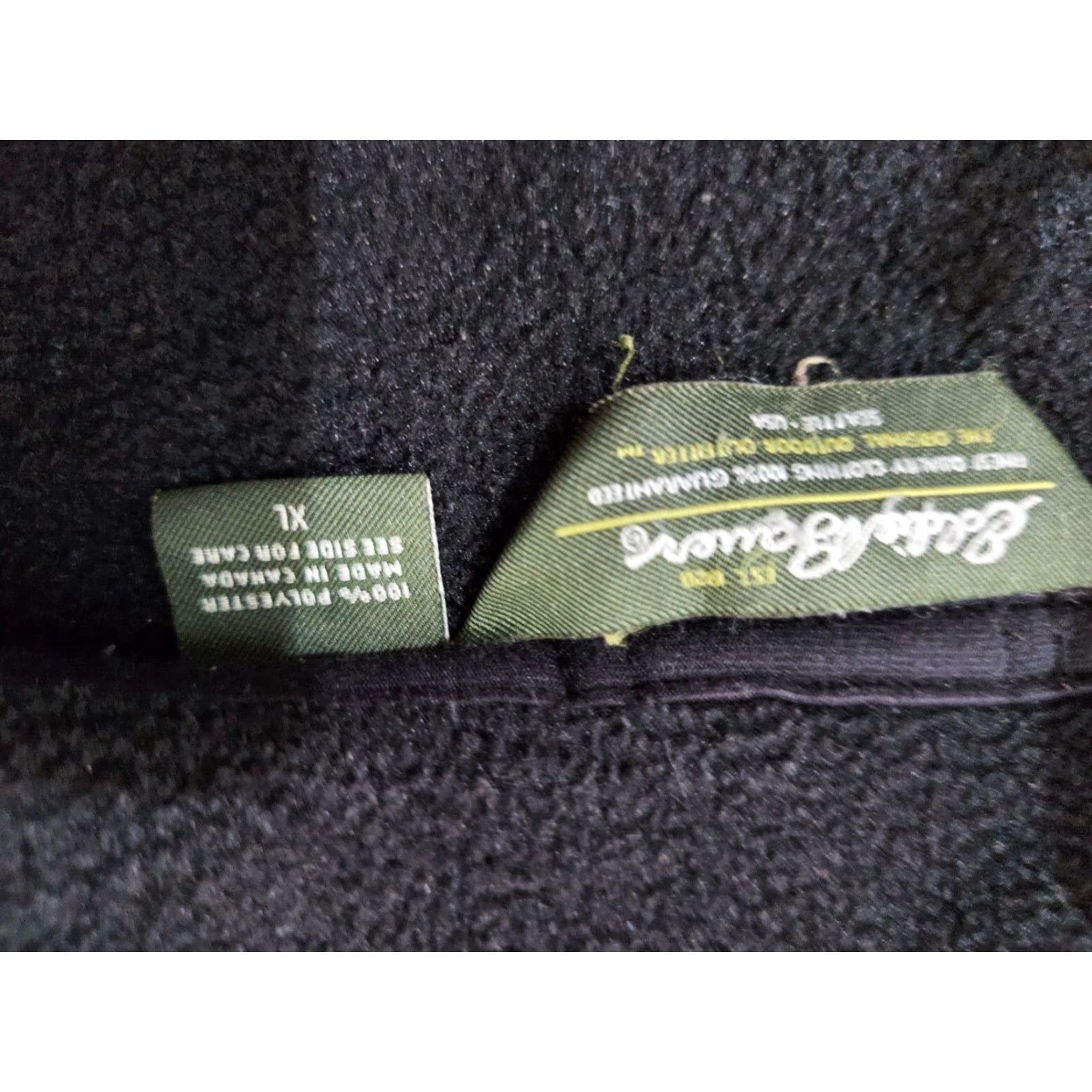 Eddie Bauer Womens Eddie Bauer Jacket XL Black Outdoor Hiking Outside Basic Jacket Mens? Wait. Size XL / US 12-14 / IT 48-50 - 5 Thumbnail