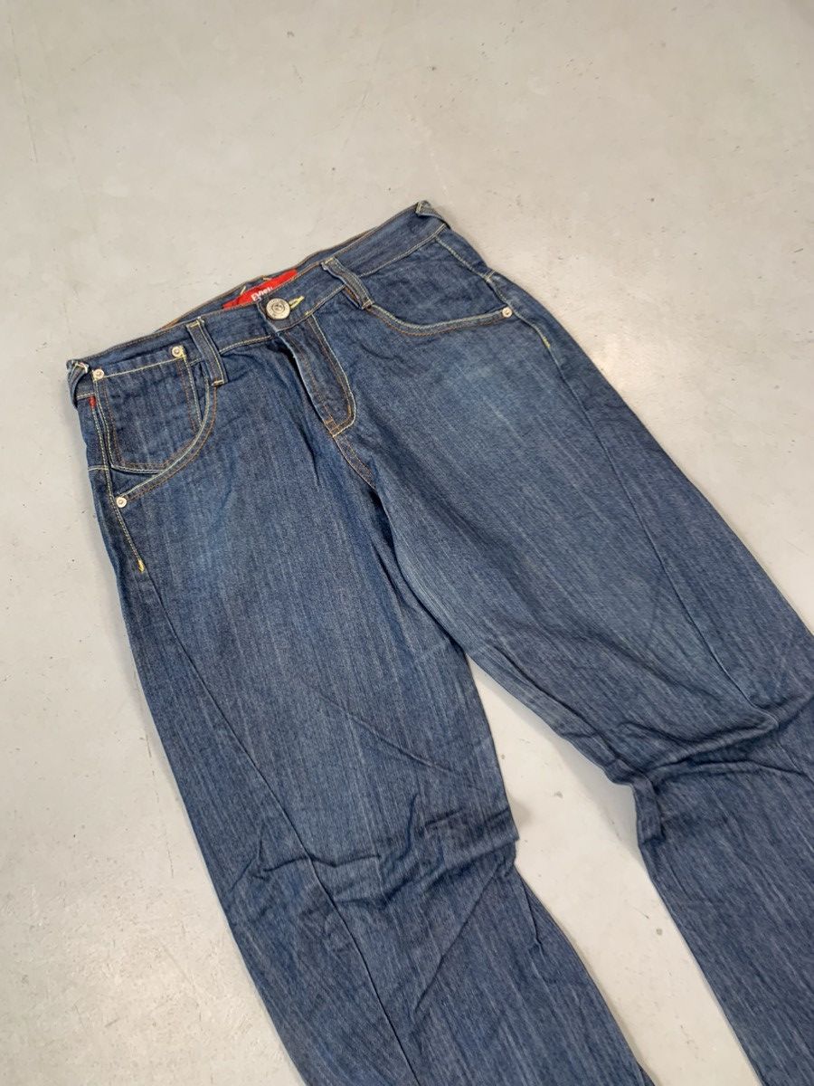Japanese Brand Vintage Evisu inspired emboridered denim Size US 34 / EU 50 - 4 Thumbnail
