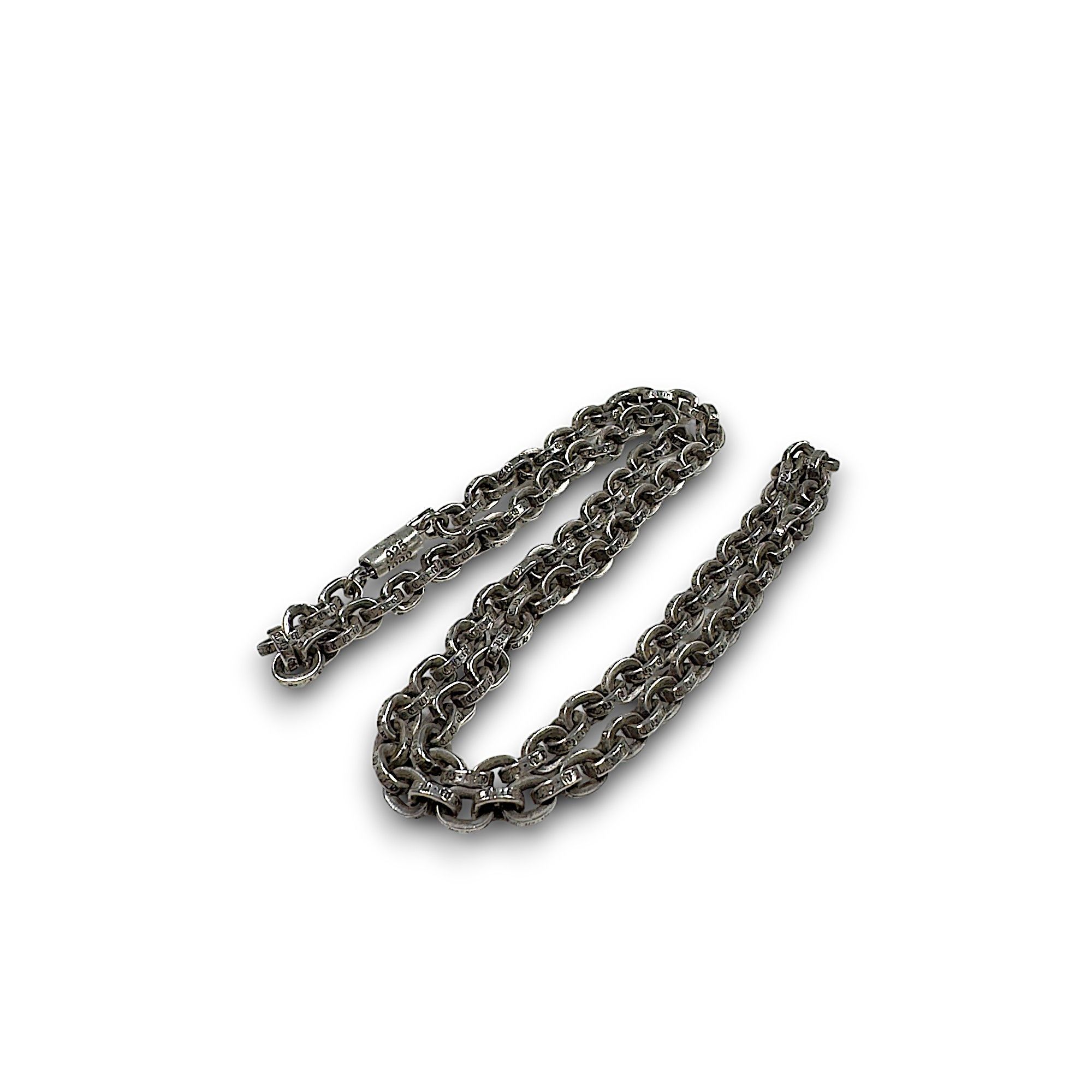 Chrome hearts paperchain necklace 18