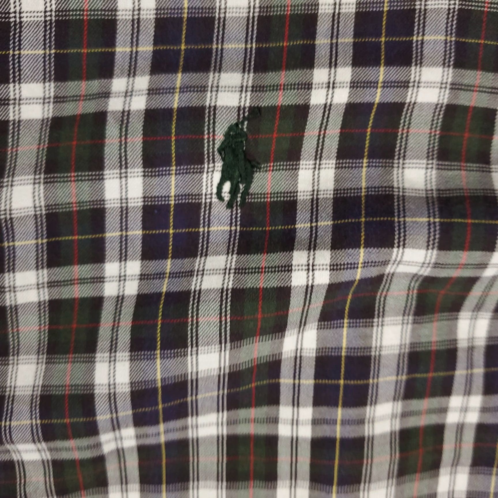 Ralph Lauren Ralph Lauren Shirt Men 2XL Button-Up Long Sleeve Plaid Blue Cotton Mens Size US XXL / EU 58 / 5 - 2 Thumbnail