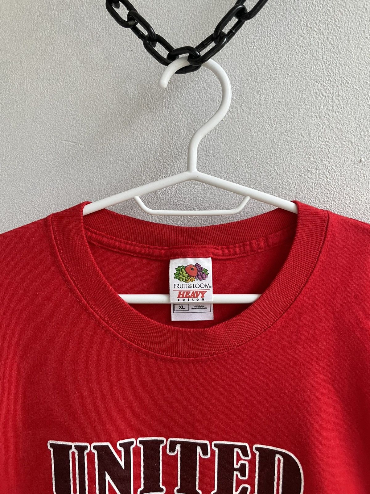 Vintage Manchester United 2007 2008 Fan Merchandise Red T Shirt Tee Size US XL / EU 56 / 4 - 4 Thumbnail
