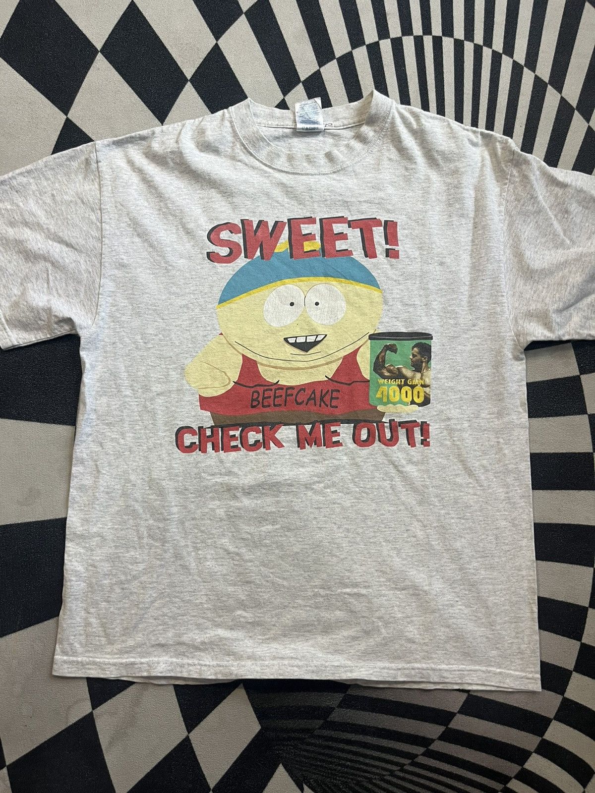 Cartoon Network Vintage South Park SWEET ! CHECK ME OUT ! 00’s Tshirt Size US L / EU 52-54 / 3 - 4 Thumbnail