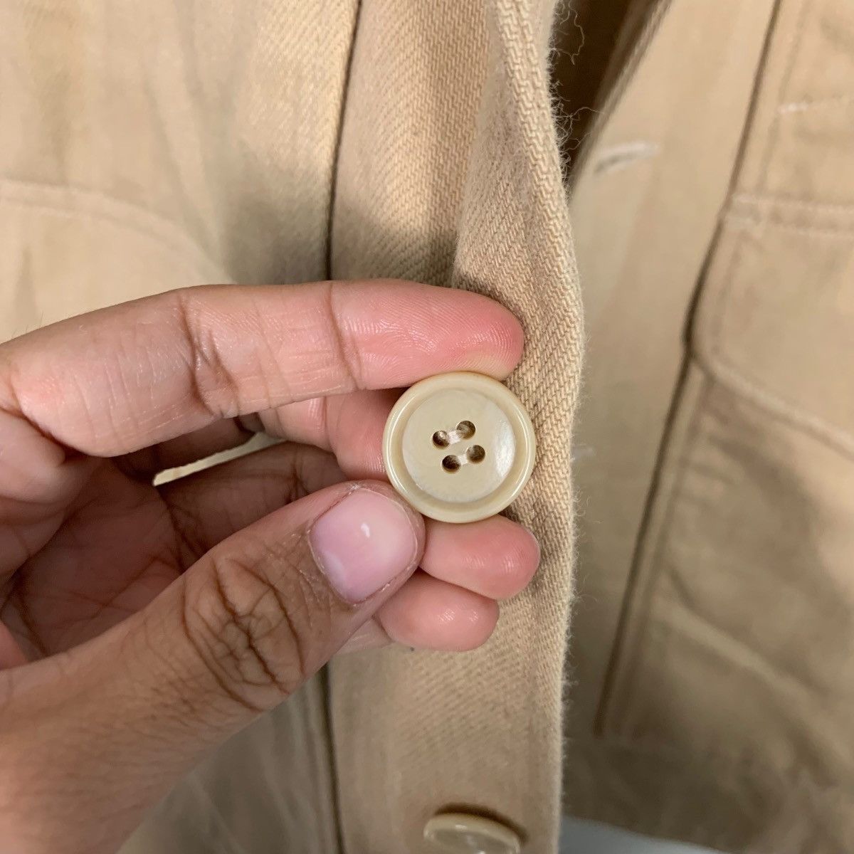 Japanese Brand LIVING CONCEPT 4 Pocket Casual Jacket #2678-C120 Size US M / EU 48-50 / 2 - 14 Thumbnail