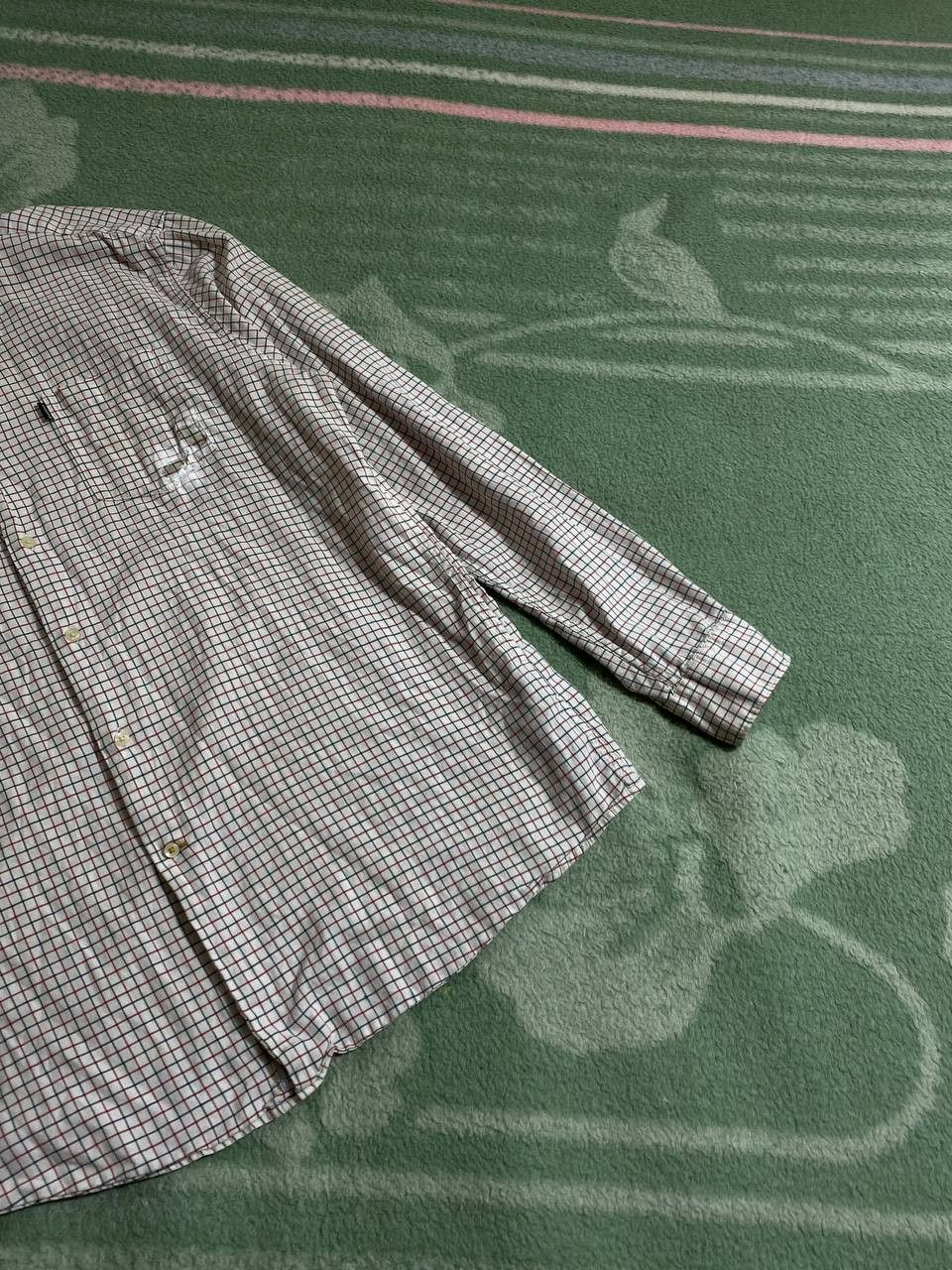 Barbour × Vintage Vintage Mens Shirt Long Sleeve Barbour Tailored fit Size US L / EU 52-54 / 3 - 14 Thumbnail