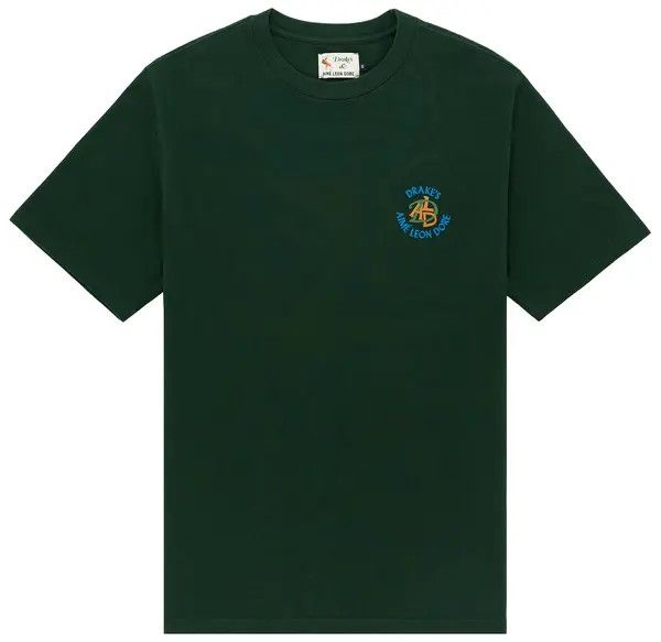 Aime Leon Dore × Drake's o1mle0925 ALD Drake's Blues Tee in Green Size US S / EU 44-46 / 1 - 1 Thumbnail