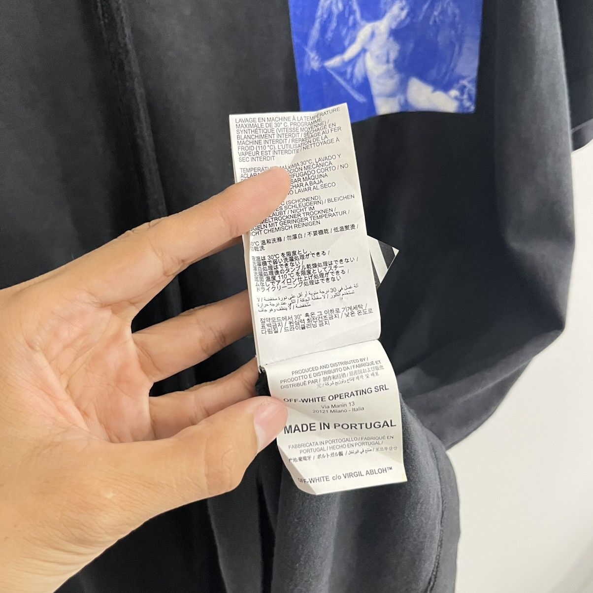 Off-White Off White Virgil Abloh 19-20 Fall Winter Tee Size US L / EU 52-54 / 3 - 10 Thumbnail