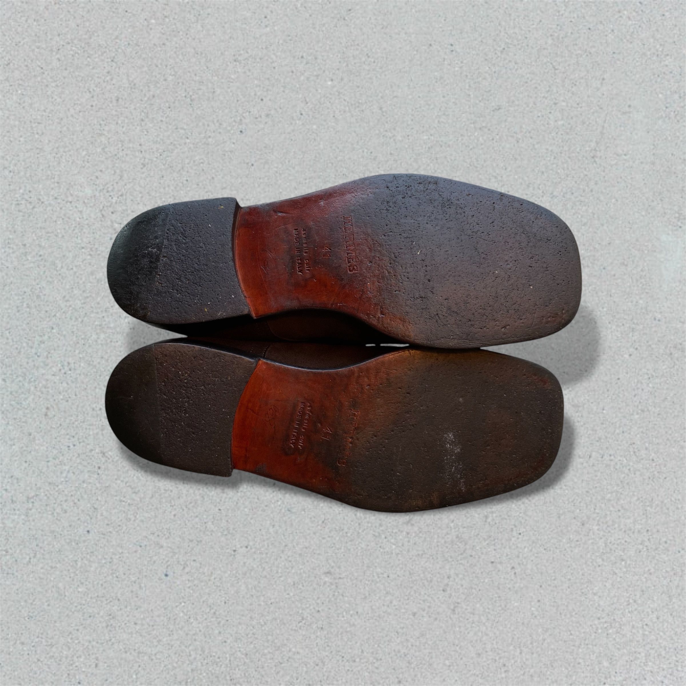 Hermes HERMÈS FINE SUEDE SINGLE MONK STRAP BOOTS Size US 8.5 / EU 41-42 - 6 Thumbnail