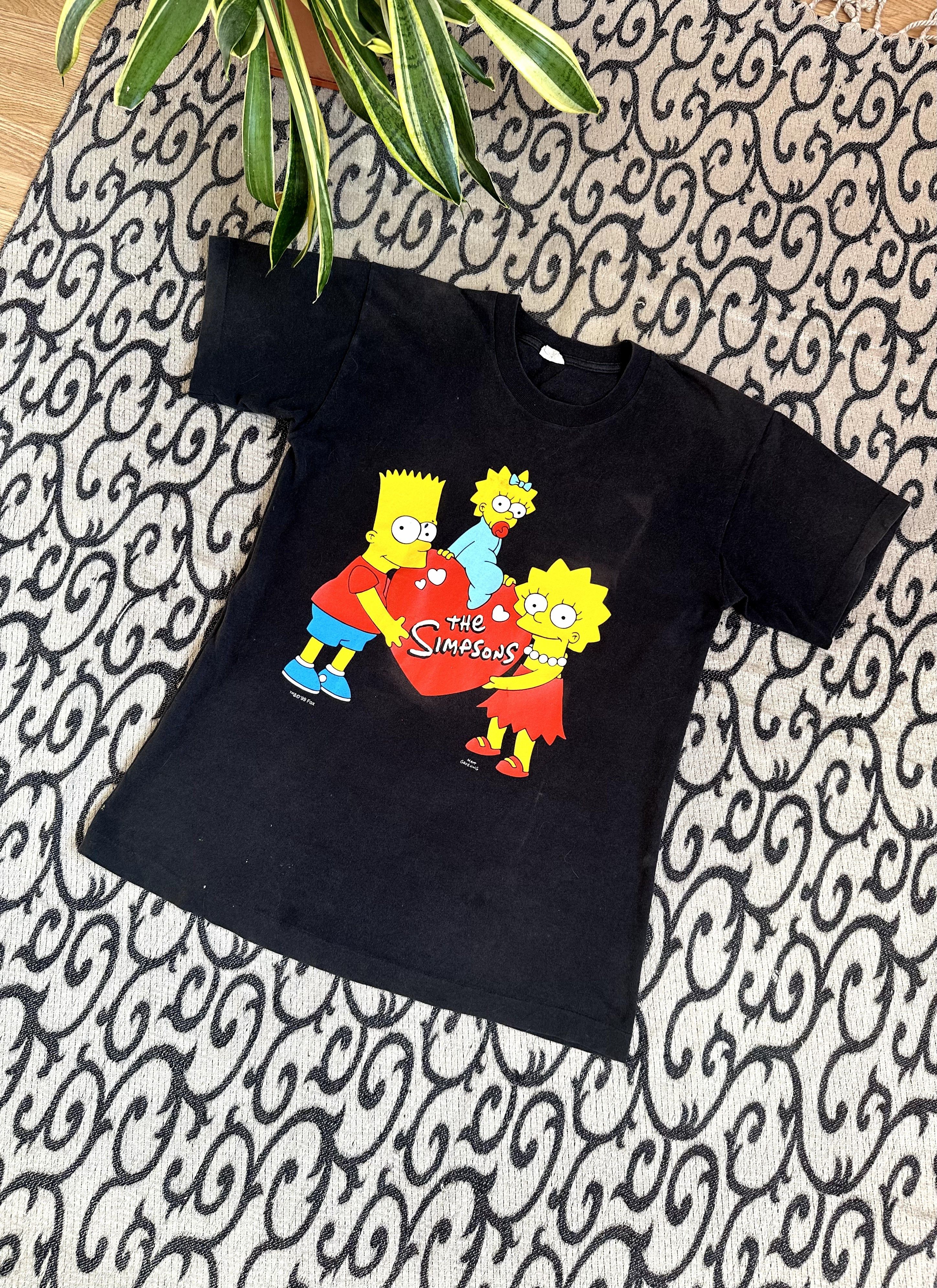 Cartoon Network Vintage t-shirt the simpsons 1998 bart Matt Groening cartoon Size US M / EU 48-50 / 2 - 2 Thumbnail