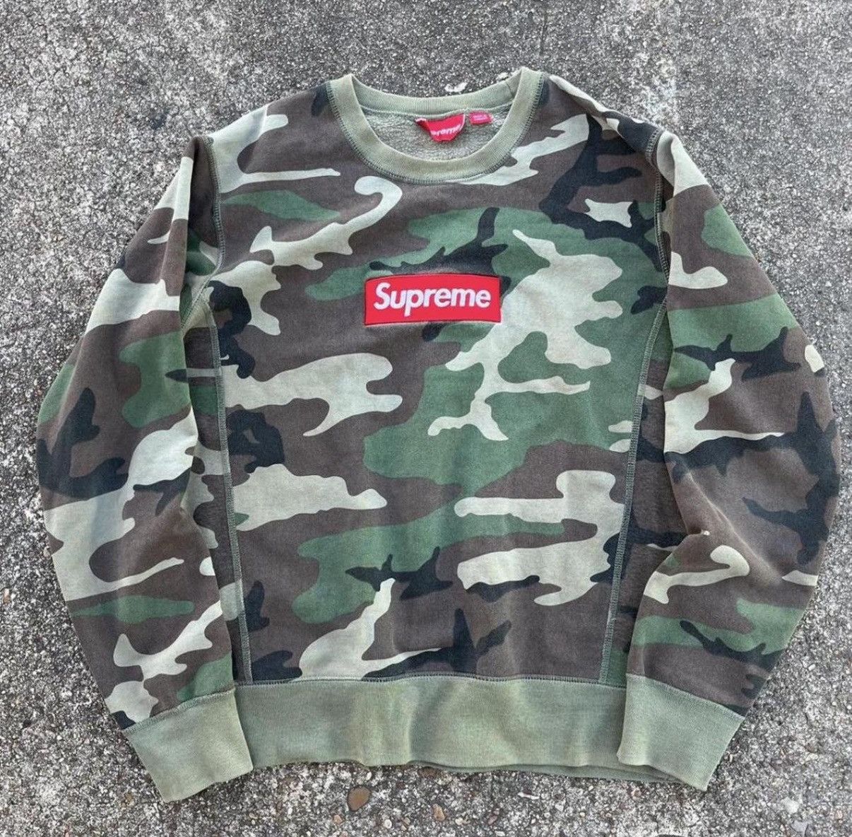 Supreme Supreme FW15 box logo crewneck Size US S / EU 44-46 / 1 - 1 Thumbnail