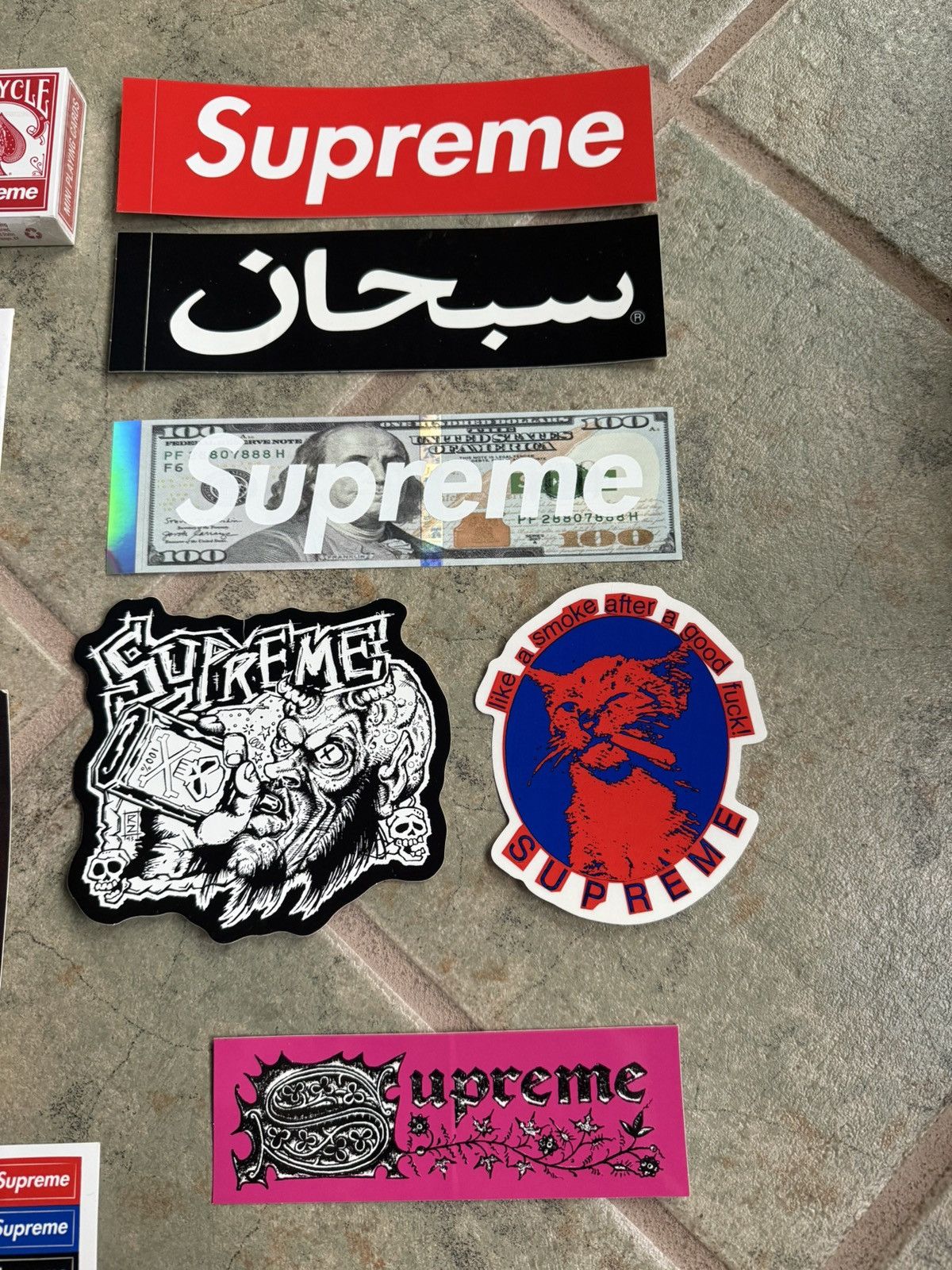 Supreme Supreme sticker lot Size ONE SIZE - 3 Thumbnail