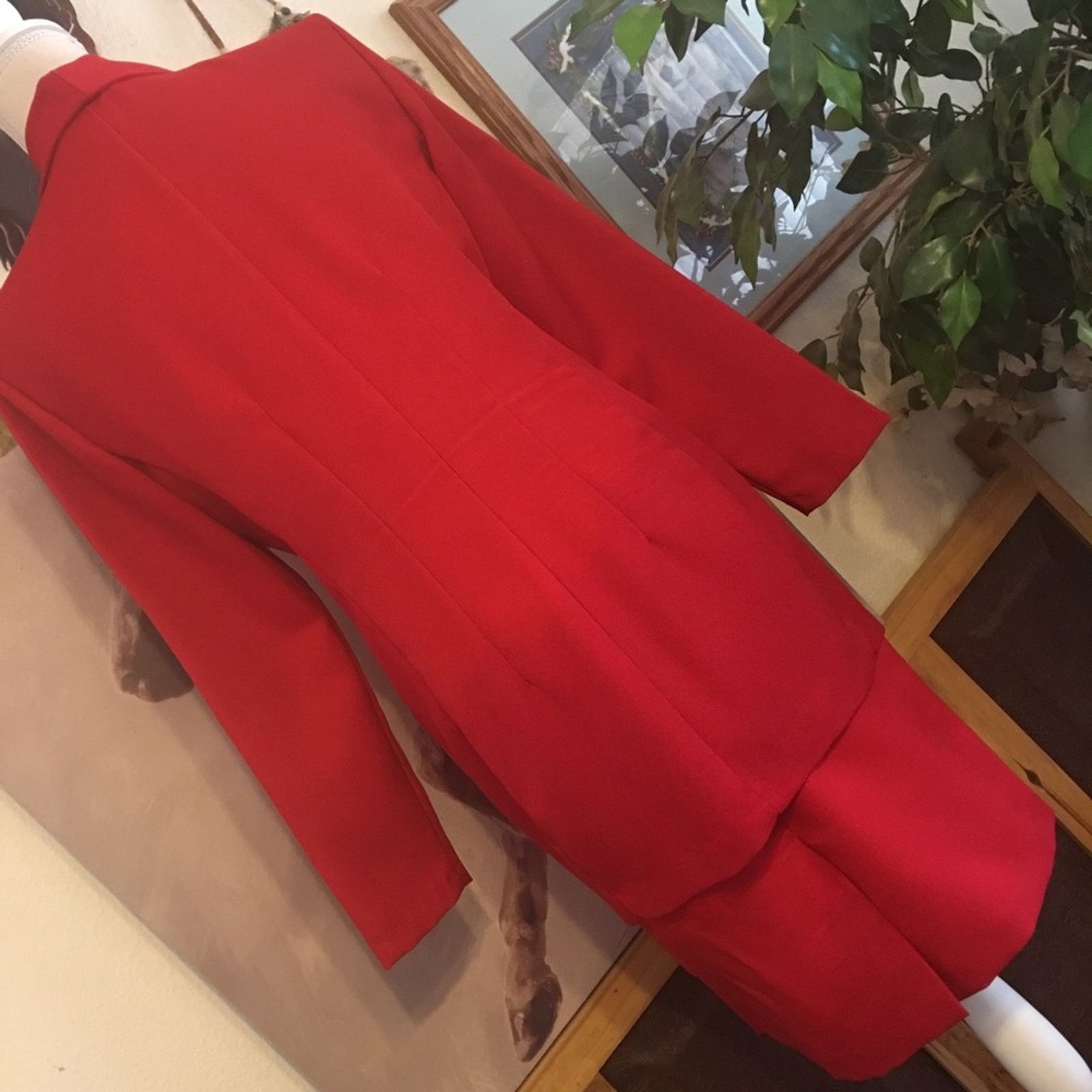 Vintage Vintage Tower Hill red double breasted skirt suit Size M / US 6-8 / IT 42-44 - 5 Thumbnail