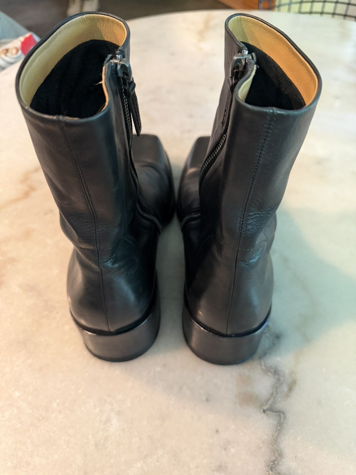 Marsell Marsèll Square Toe Zipped Boots Size US 12 / EU 45 - 4 Thumbnail