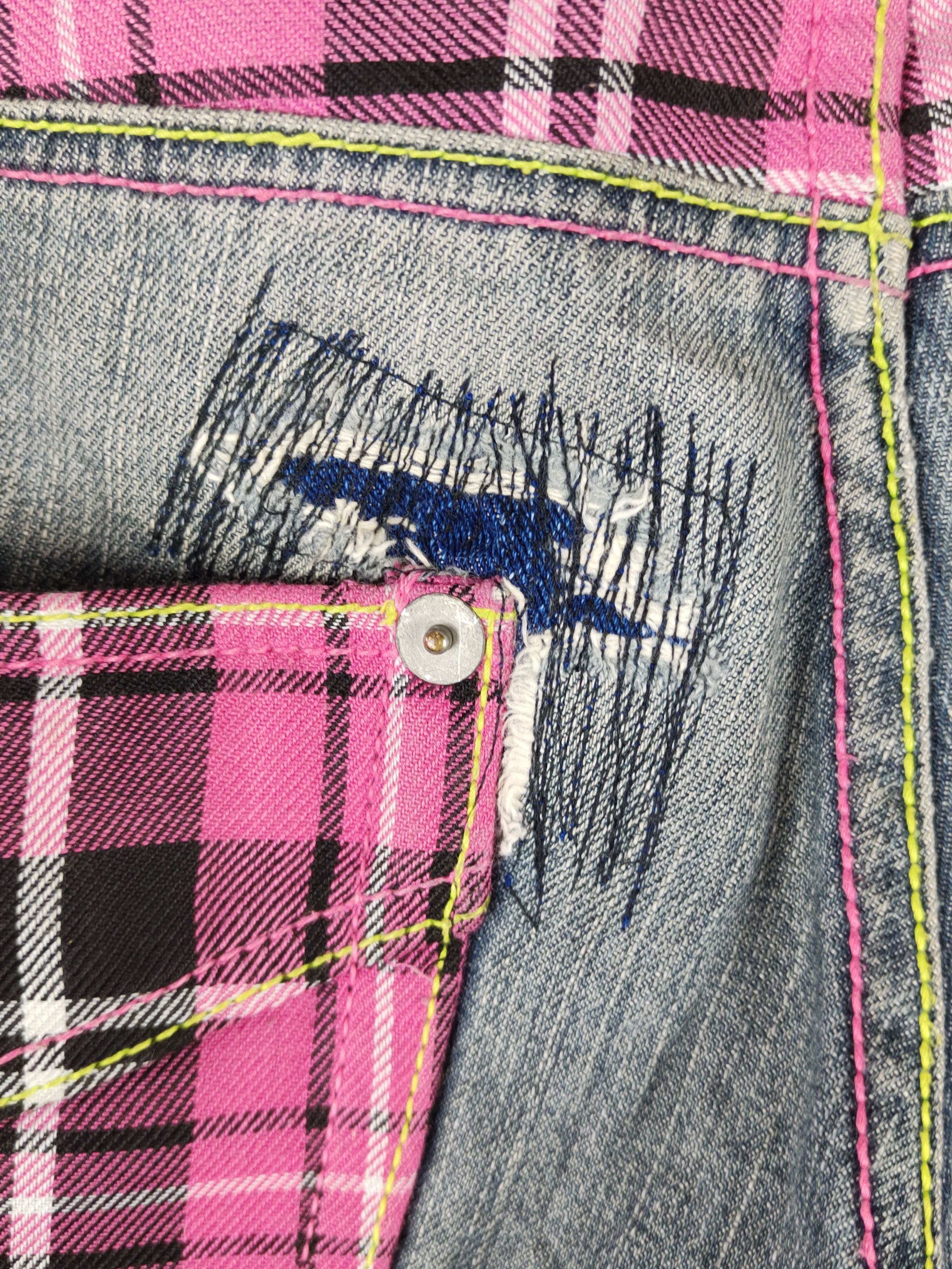 Japanese Brand Memory Special Dark Blue Faded Multipocket Denim #S1617 Size 31" - 9 Thumbnail