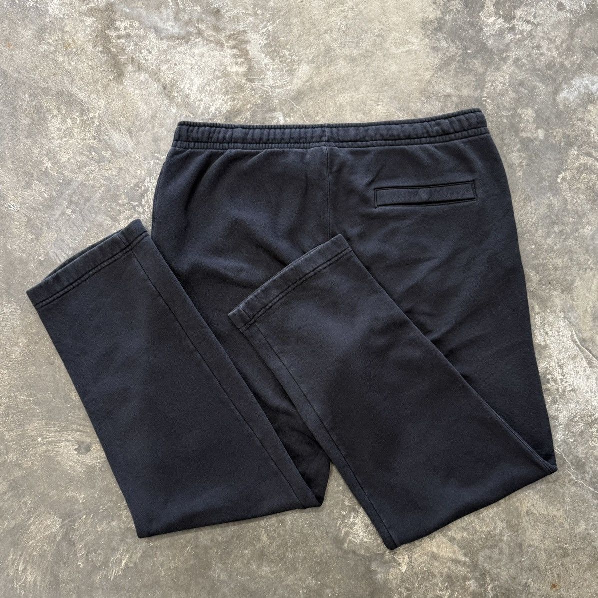 Nike Nike Black Swoosh Fleece Sweatpants Joggers Size US 36 / EU 52 - 3 Thumbnail