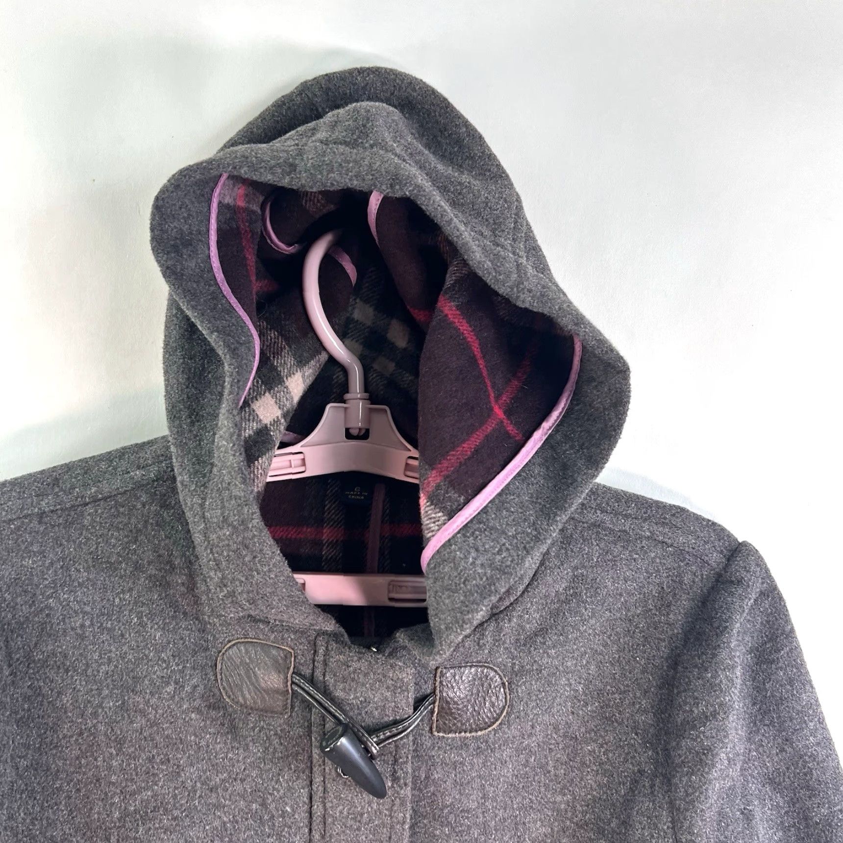 Brooks Brothers VINTAGE Brooks Brothers Wool Blend Jacket Women Size 6 Hooded Casual Fall Winter Size M / US 6-8 / IT 42-44 - 2 Thumbnail