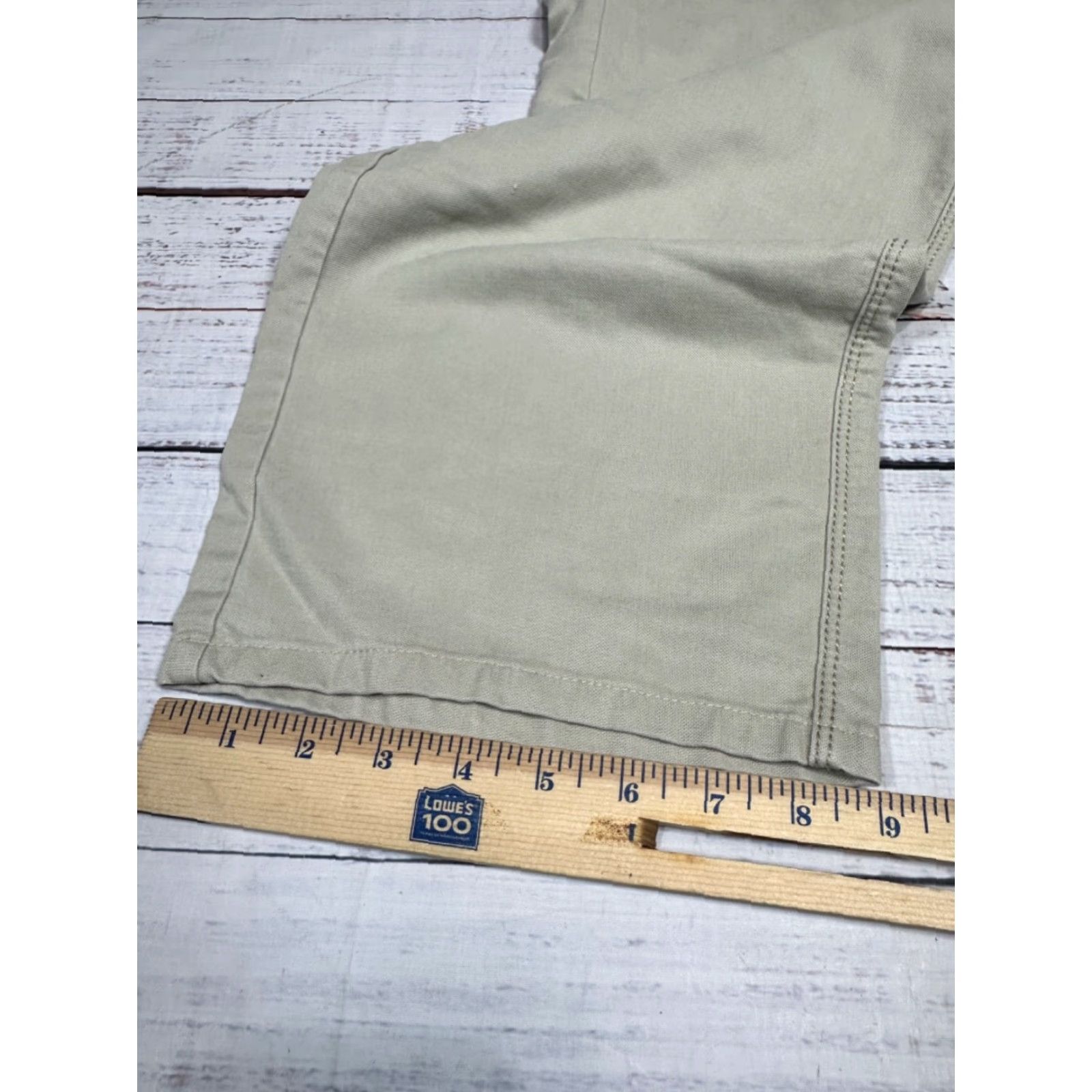 Tommy Bahama Tommy Bahama Mens Pants Casual Beige 42 38x29.5 Tencel Blend Flat Front Regular Inseam 29.5in Size 42 Beige Casual Mens Pants Size US 42 / EU 58 - 3 Thumbnail