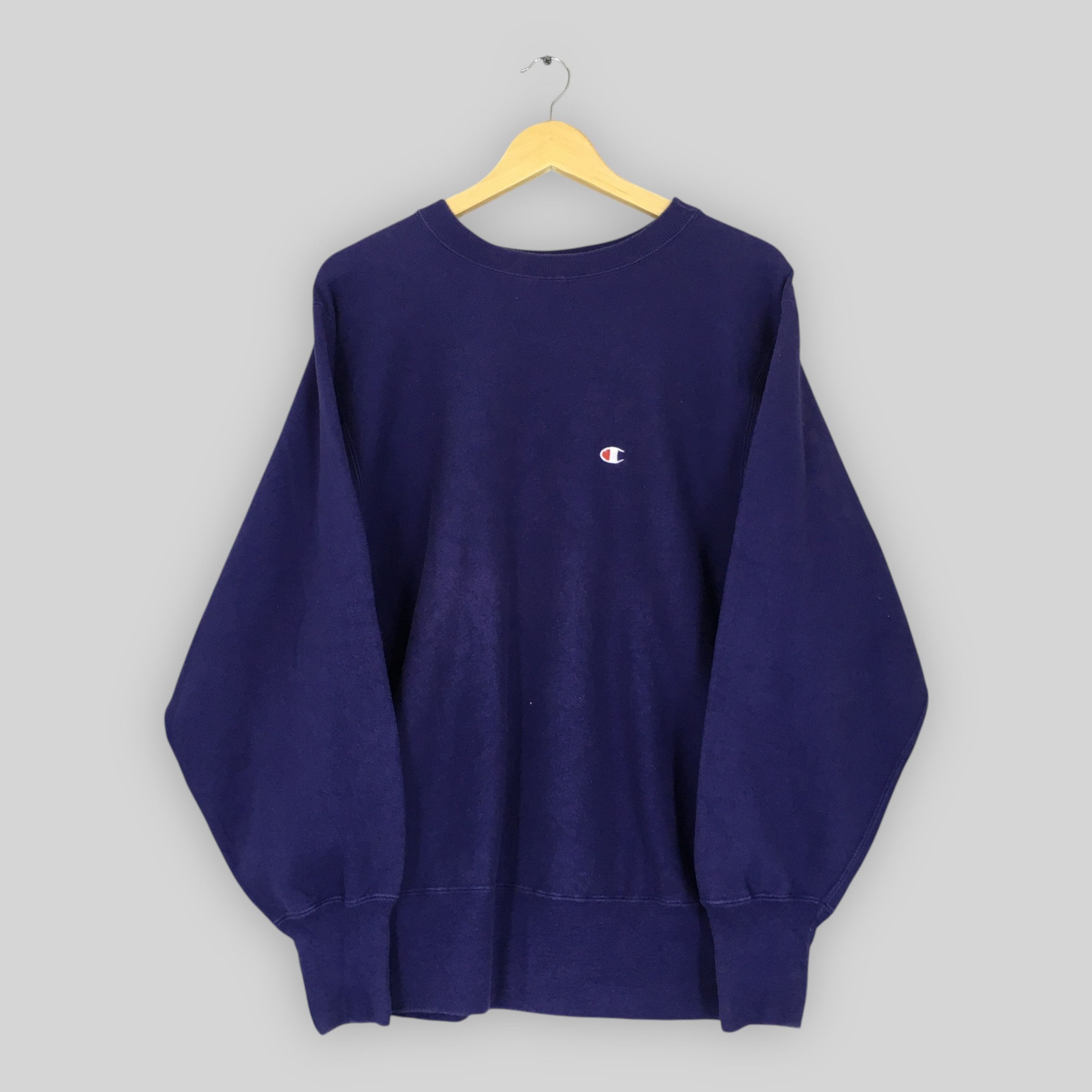 Champion × Vintage Vintage 1990s Champion Reverse Weave Sweatshirts Large Size US L / EU 52-54 / 3 - 1 Thumbnail