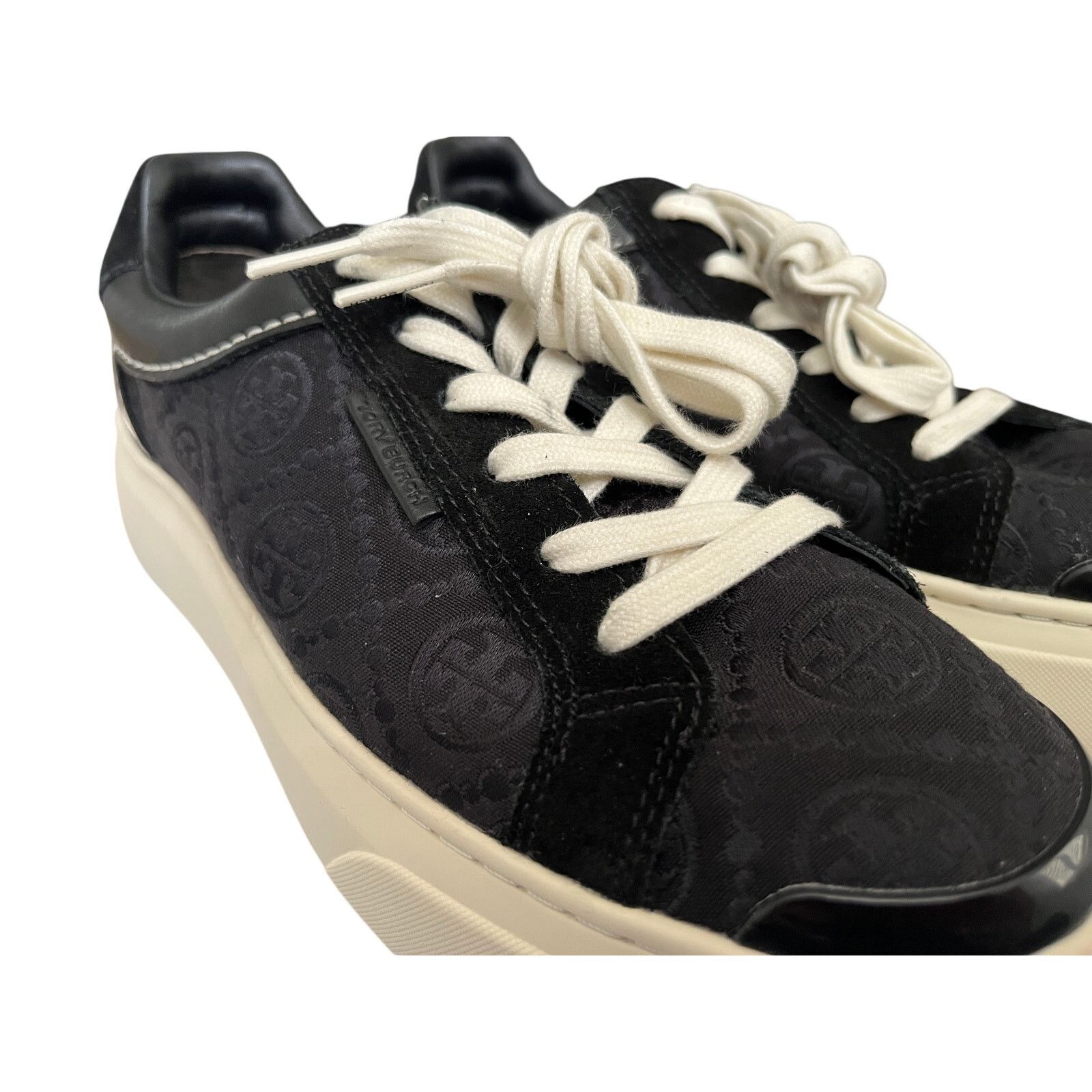 Tory Burch Tory Burch Ladybug Sneaker Everly Platform Black 9.5M Size US 9.5 / IT 39.5 - 2 Thumbnail