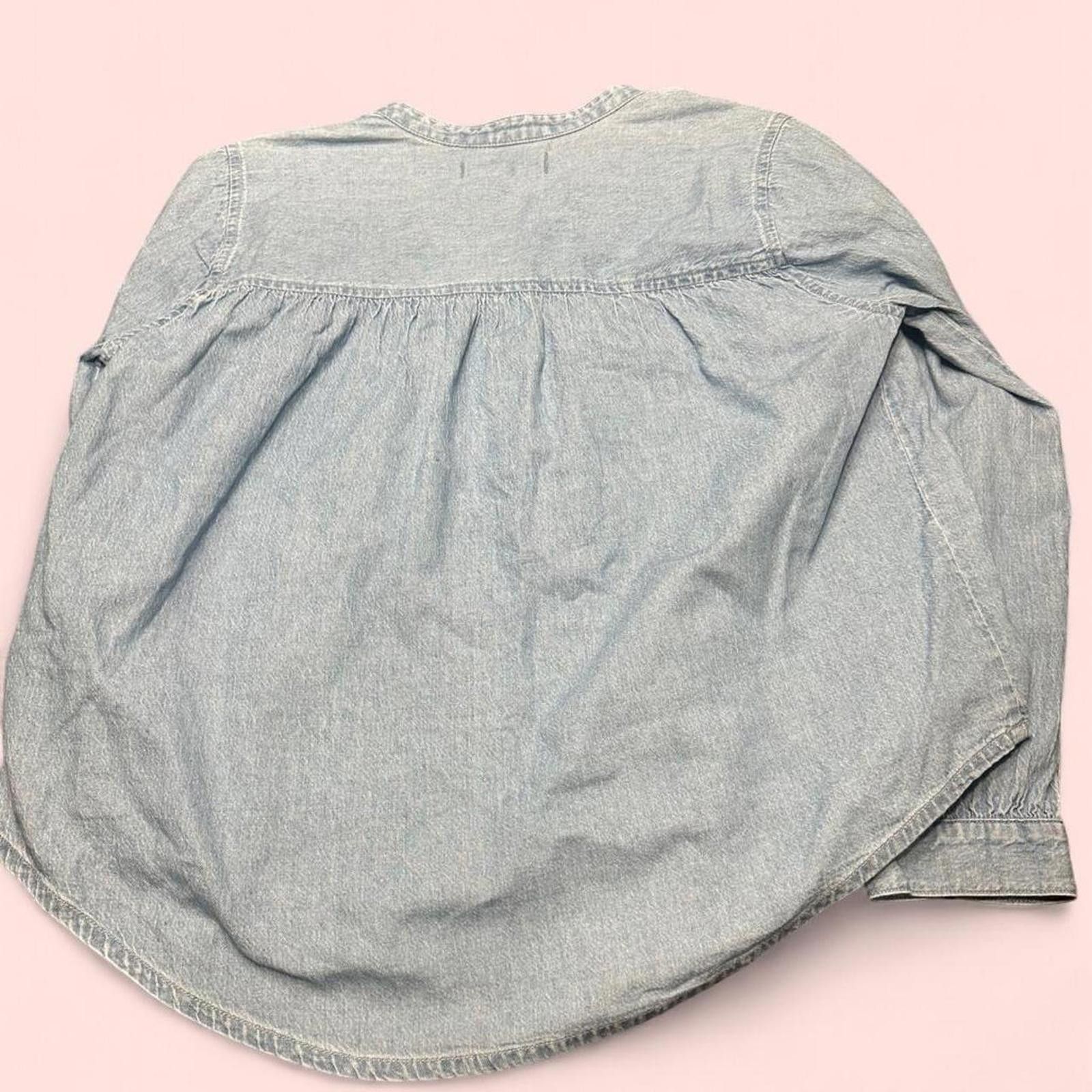 Madewell Blue denim Madwell top #denim xxs Size XXS / US 00 / IT 34 - 5 Thumbnail