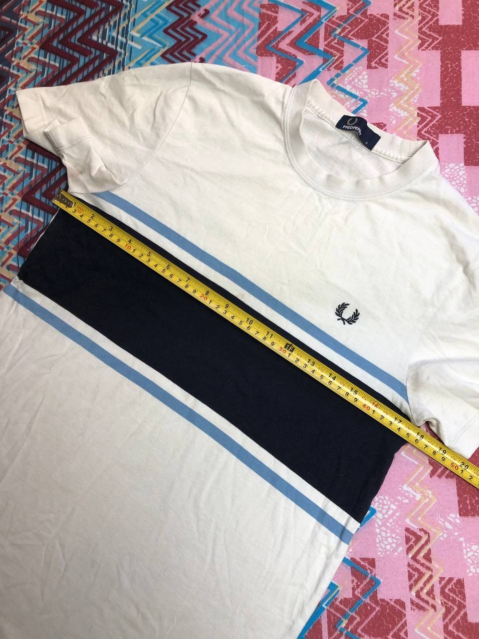 Fred Perry × Vintage Fred Perry Mens Vintage 90s Short Sleeve T-Shirt Crew Size US S / EU 44-46 / 1 - 7 Thumbnail