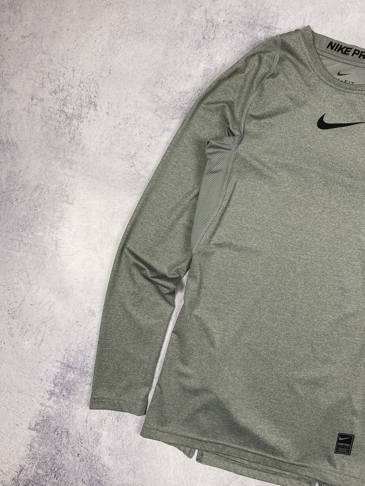 Nike Nike Pro Dri Fit Long Sleeve Compression Training Tee Jersey Size US S / EU 44-46 / 1 - 4 Thumbnail