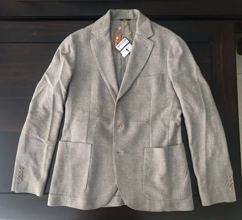 Loro Piana LORO PIANA Pure cashmere casual suit jacket Size 52L - 1 Thumbnail