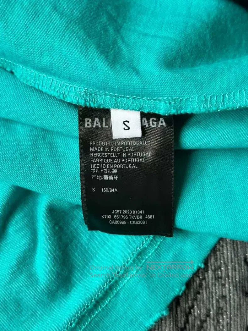 Balenciaga Balenciaga Destroyed Letter Short Sleeve Size US S / EU 44-46 / 1 - 4 Thumbnail