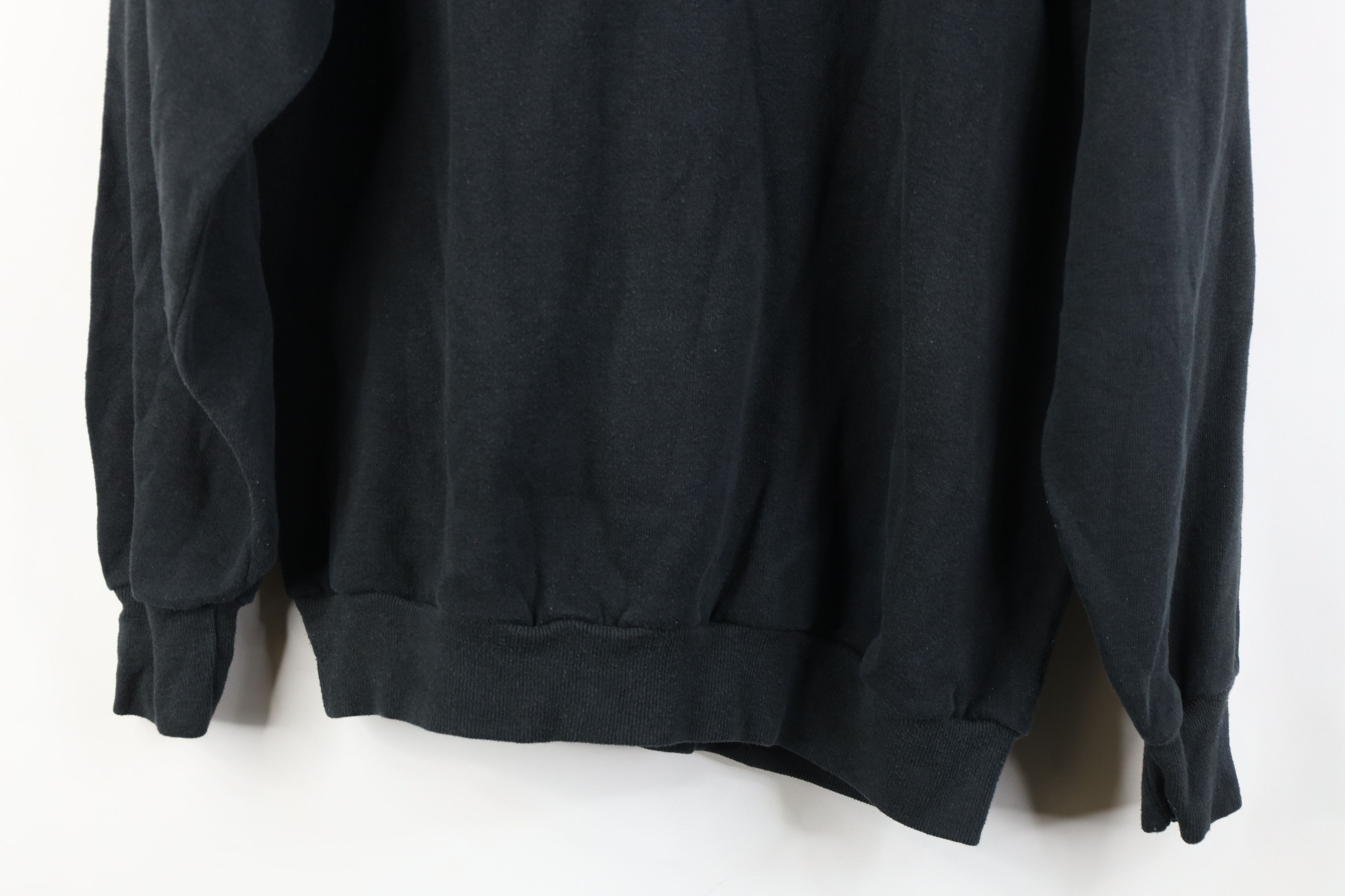 Dickies Vintage 70s 80s Dickies Blank Crewneck Sweatshirt Black USA Size US L / EU 52-54 / 3 - 13 Thumbnail