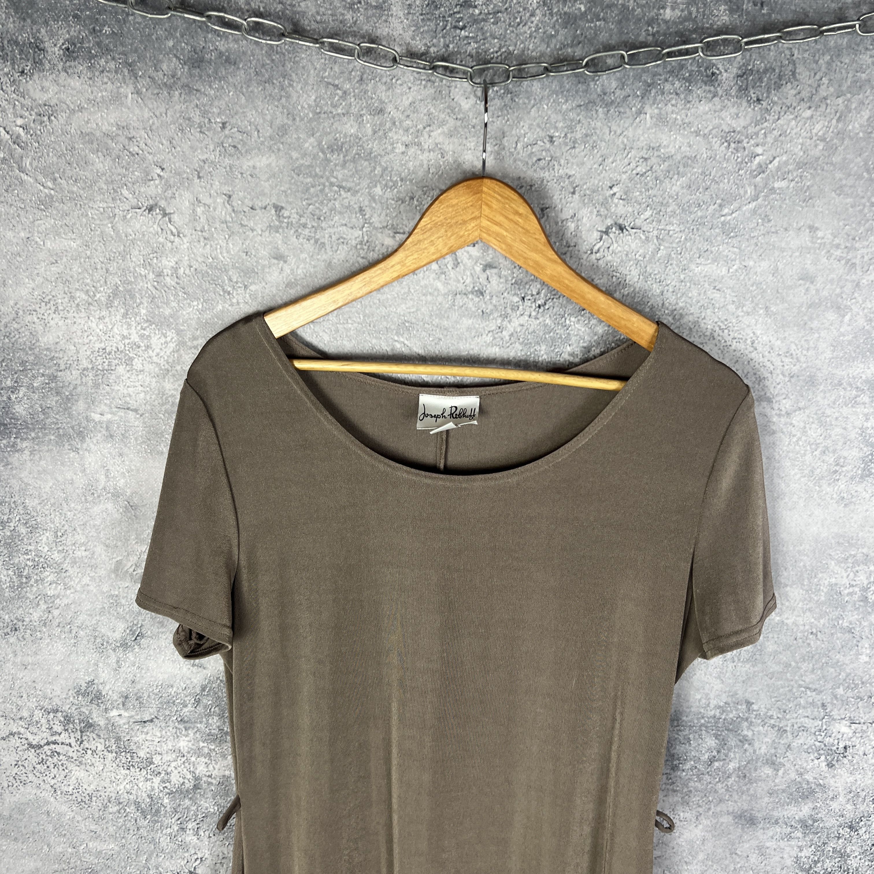 Joseph Ribkoff Joseph Ribkoff Dress Women's Size 14 Beige Short Sleeve Size XL / US 12-14 / IT 48-50 - 2 Thumbnail