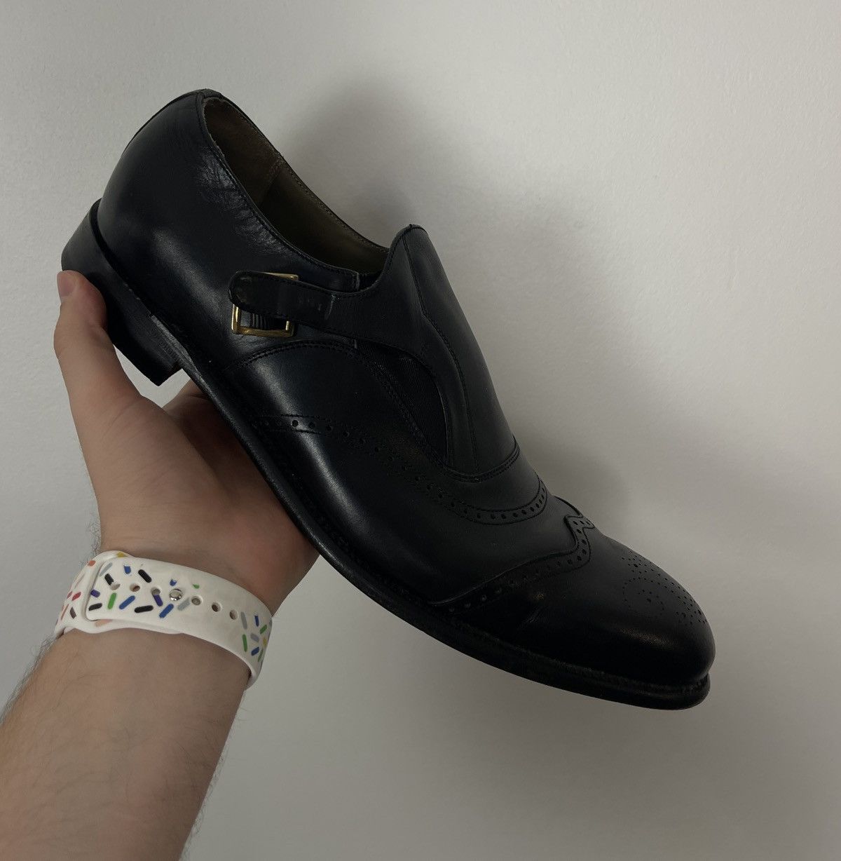 Packer Shoes Parker casual leather shoes men black 9 10 Size US 9.5 / EU 42-43 - 2 Thumbnail