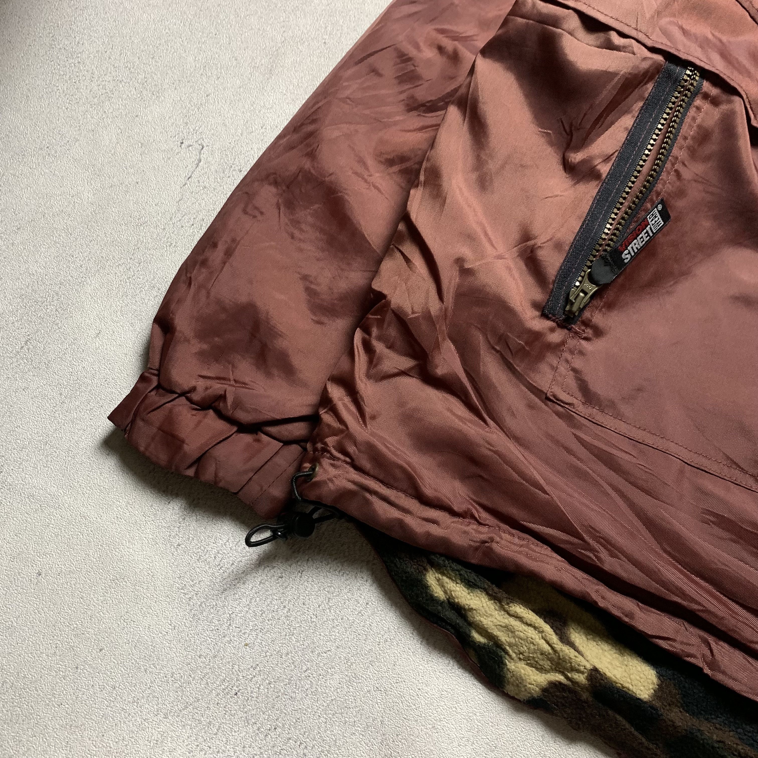 Vision Streetwear Vintage Vision Streetwear Jacket Halfzip Anorak Size US L / EU 52-54 / 3 - 5 Thumbnail