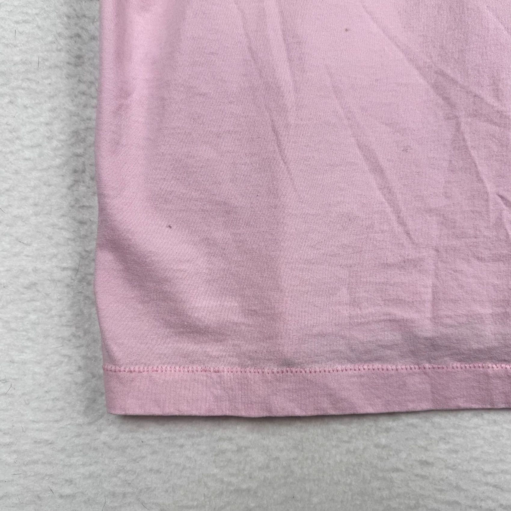 Vintage VINTAGE Screen Stars T Shirt XL Pink 80s 90s Graphic Tee Short Sleeve Unisex Cotton Blend Pastel Pink Single Stitch Mens Womens Boys Girls Size US XL / EU 56 / 4 - 2 Thumbnail