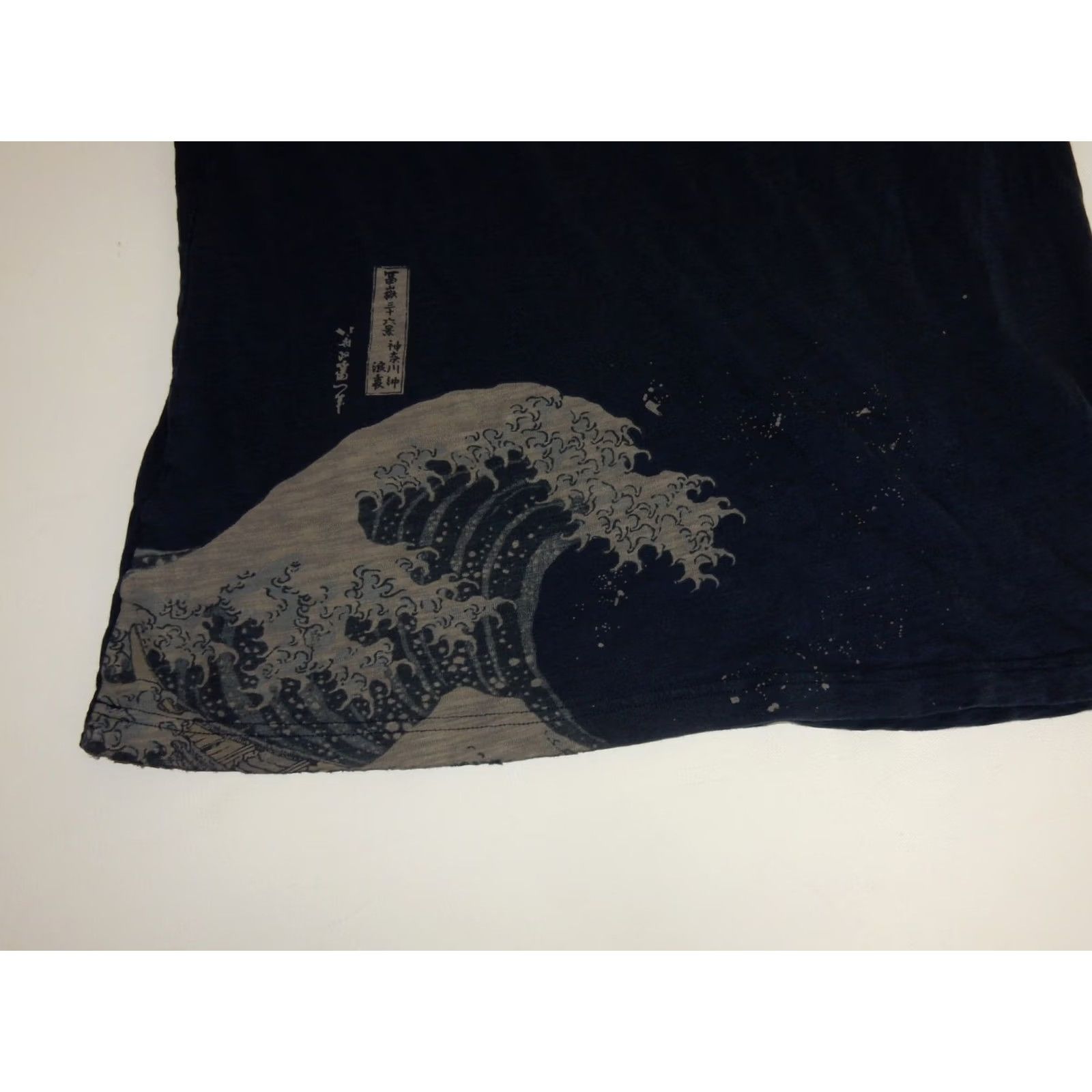 Uniqlo VINTAGE Uniqlo X Boston Fine Arts Museum Men's Pocket T Shirt Size M Wave Blue Cotton Graphic Print Short Sleeve Mens Size US M / EU 48-50 / 2 - 3 Thumbnail