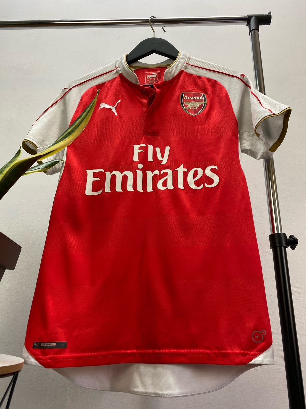 Vintage Vintage Nike Arsenal 2015-2016 #14 Walcott Soccer Jersey Kit Size US S / EU 44-46 / 1 - 6 Thumbnail
