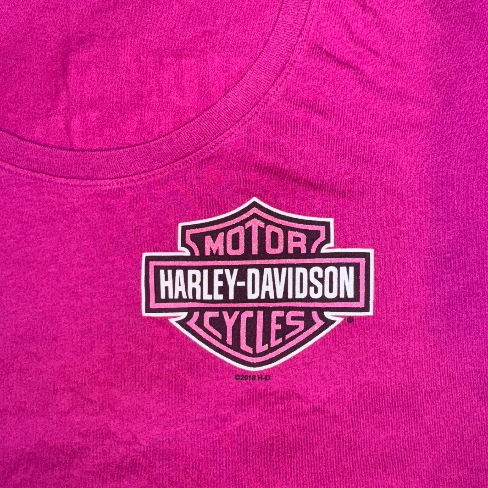 Harley Davidson Harley Davidson Inside Passage Ketchikan Alaska Pink Short S Size L / US 10 / IT 46 - 3 Thumbnail