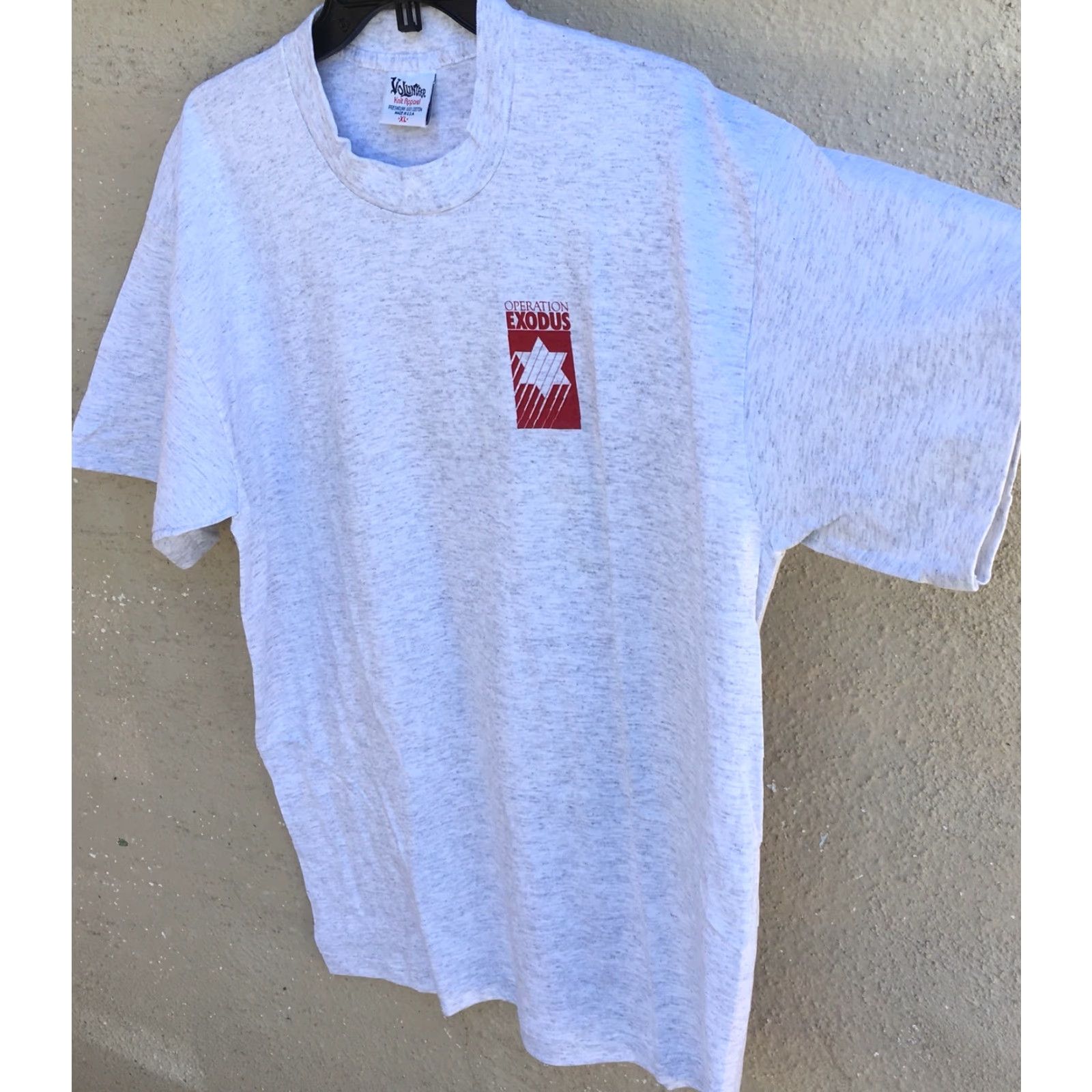 Vintage VINTAGE Volunteer Knit Apparel T-Shirt Unisex XL 1990s Made In USA Gray Graphic Tee Short Sleeve USA Size US XL / EU 56 / 4 - 5 Thumbnail