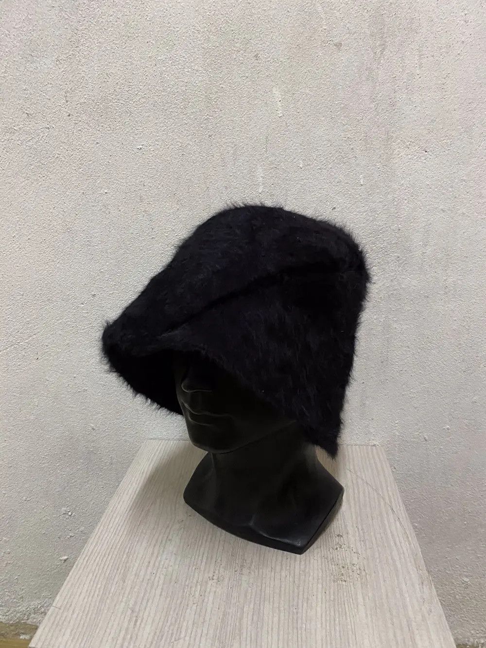 Vintage Japanese Brand Fur Fleece Beanie Hat Size ONE SIZE - 2 Thumbnail