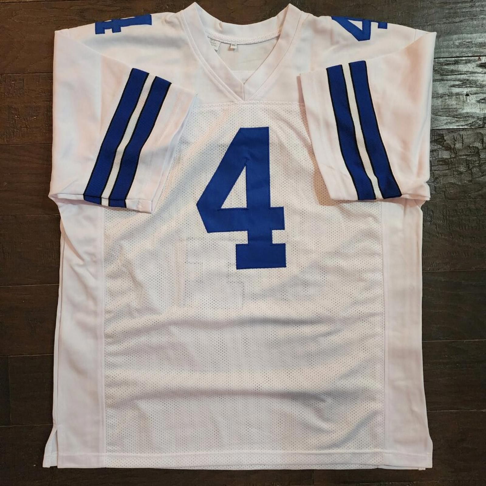 Other Dak Prescott #4 Dallas Cowboys white jersey Size XL Size US XL / EU 56 / 4 - 6 Thumbnail