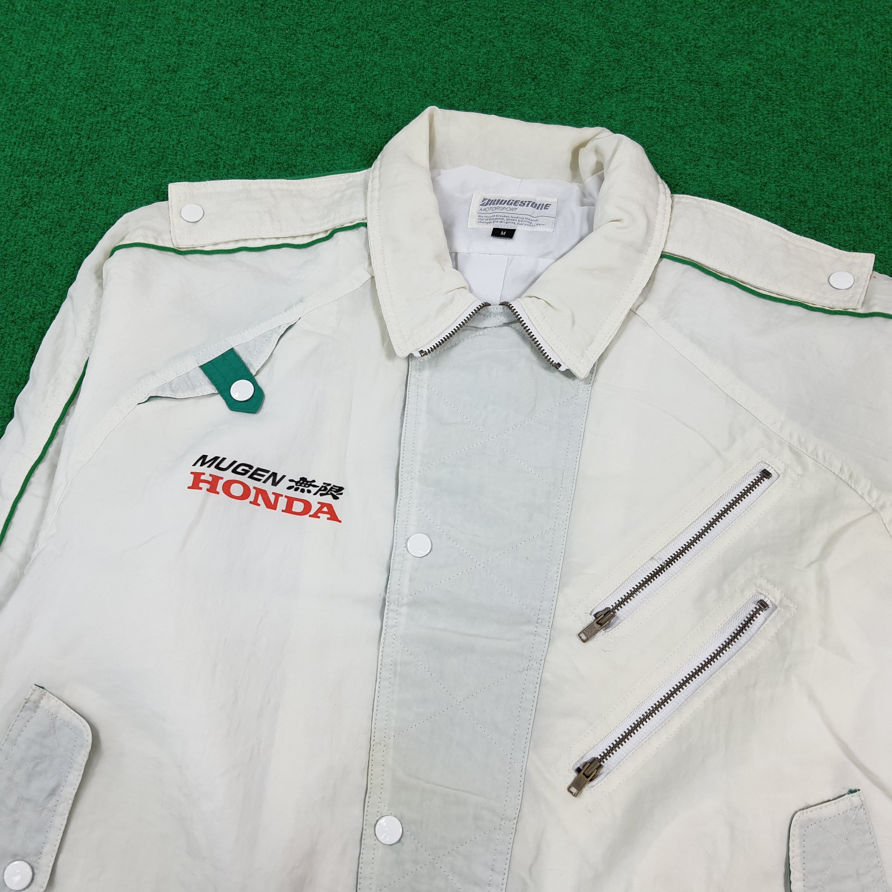 Japanese Brand Vintage Honda Mugen Custom Logo Pit Crew Jacket C300N14 Size US M / EU 48-50 / 2 - 4 Thumbnail