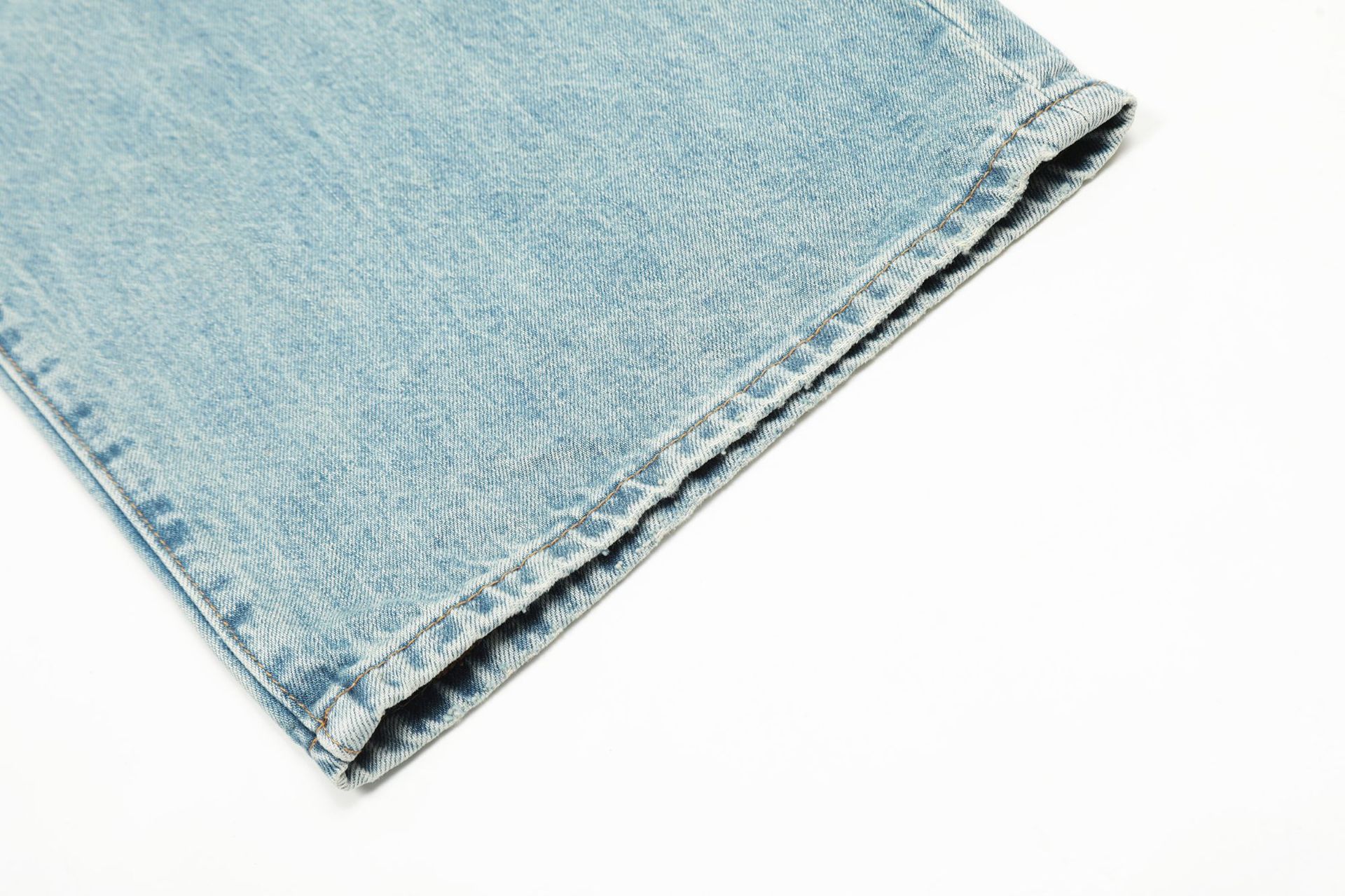 Japanese Brand × Jean American men's washed straight casual cleanfit loose jeans Size US 32 / EU 48 - 6 Thumbnail